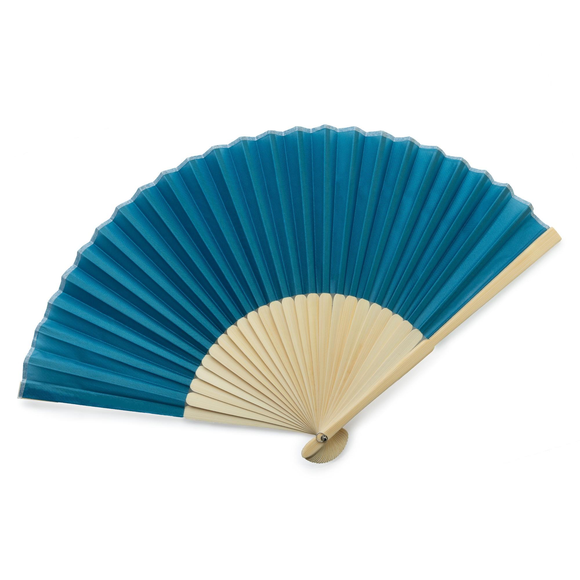 Eventail bleu - 23cm