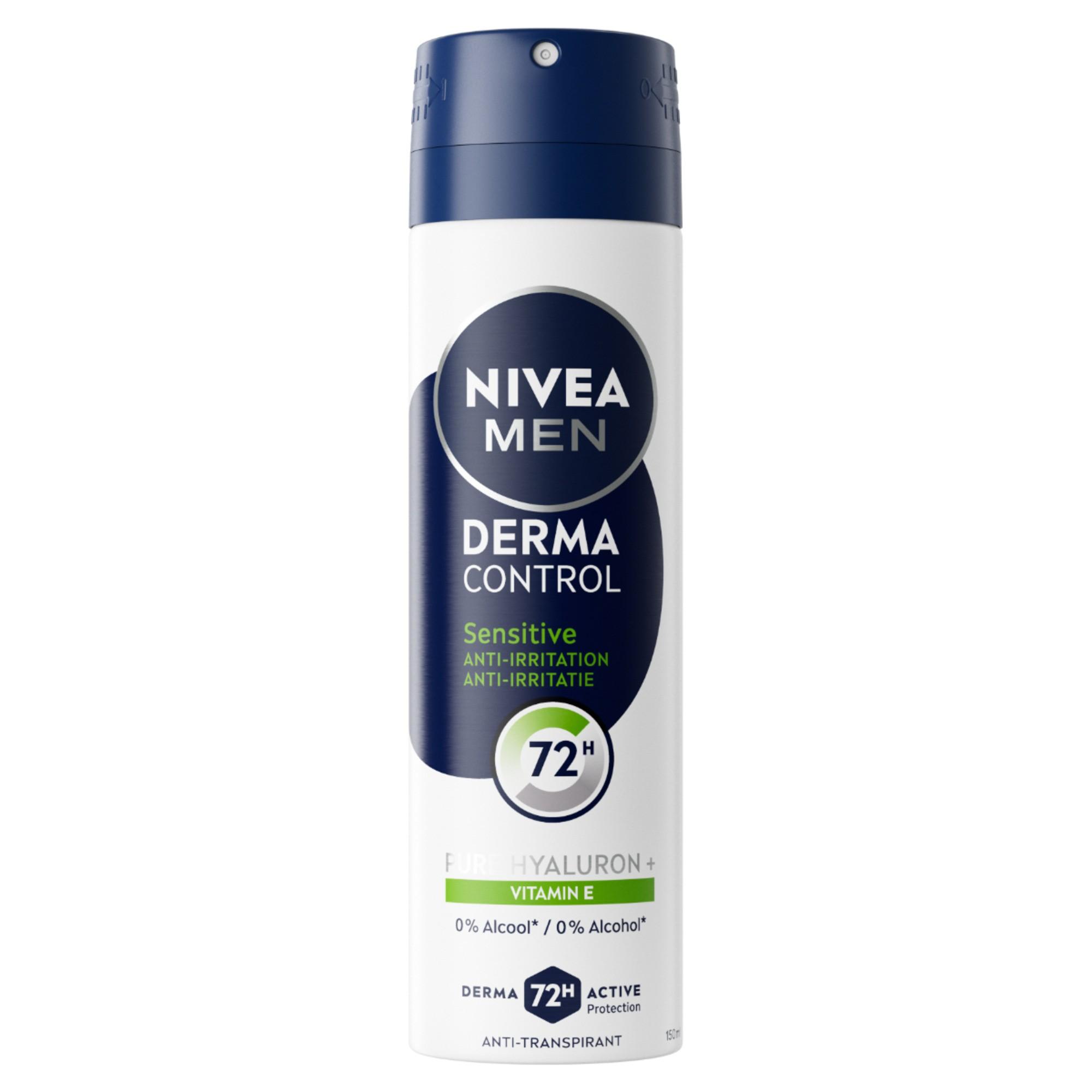 MEN DEODORANT DERMA CONTROL SENSITIVE SPRAY 150 ML