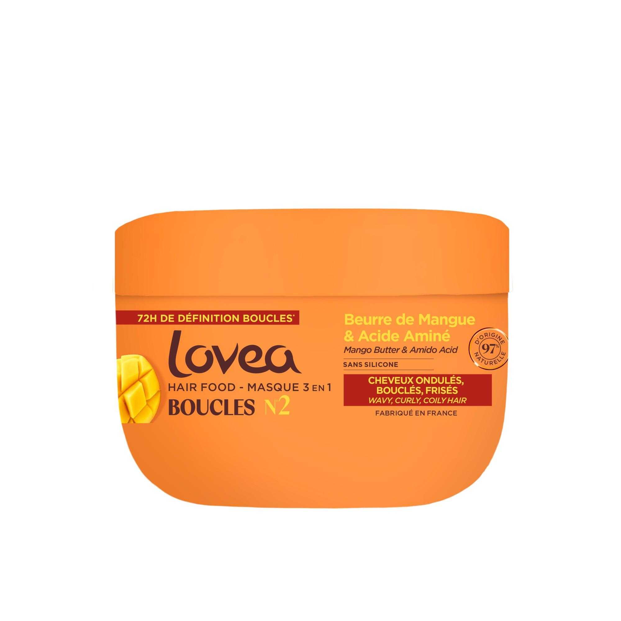 Hair Food Boucles - Masque 3 en 1 - Cheveux ondulés, bouclés, frisés