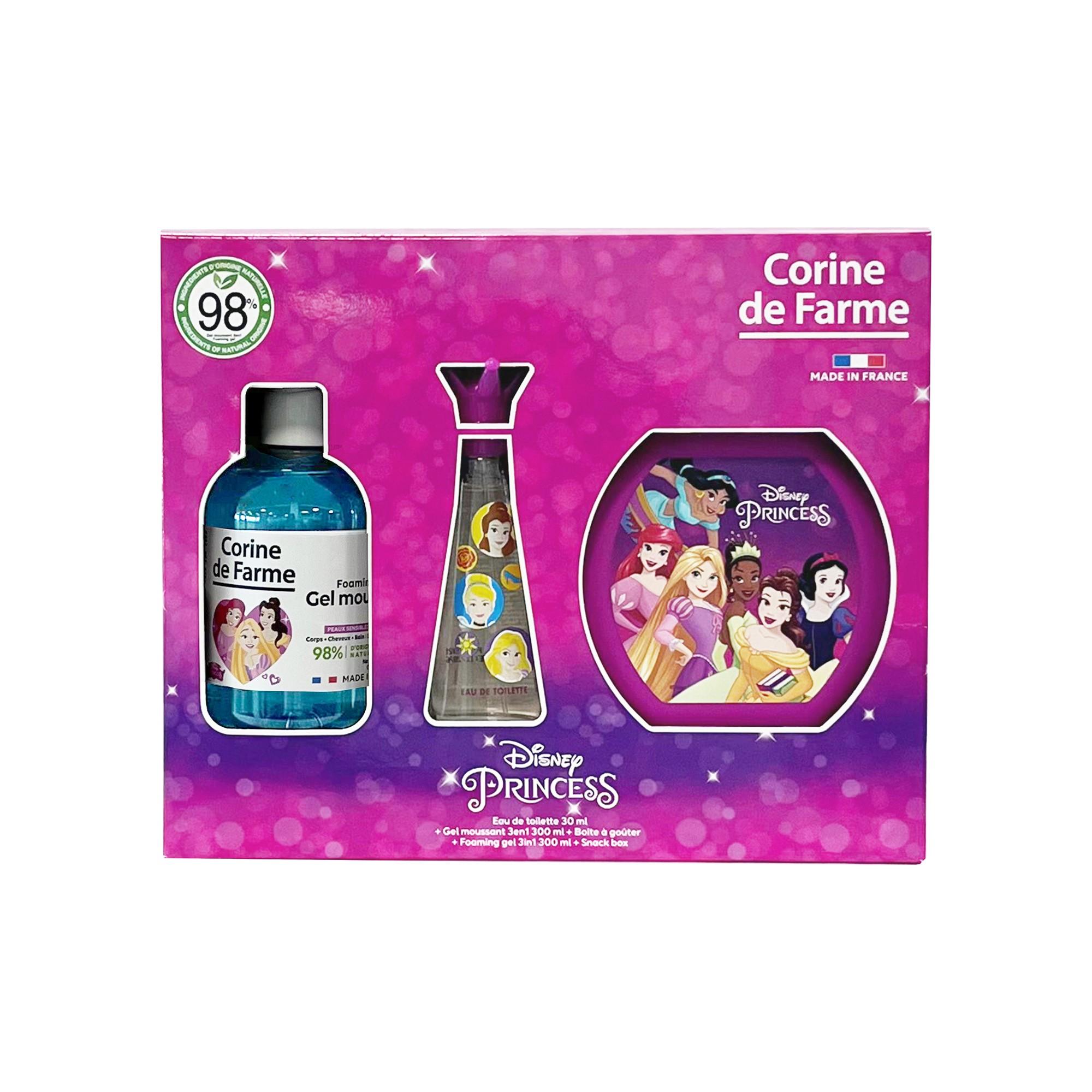Princesses coffret eau de toilette+gel douche 3en1