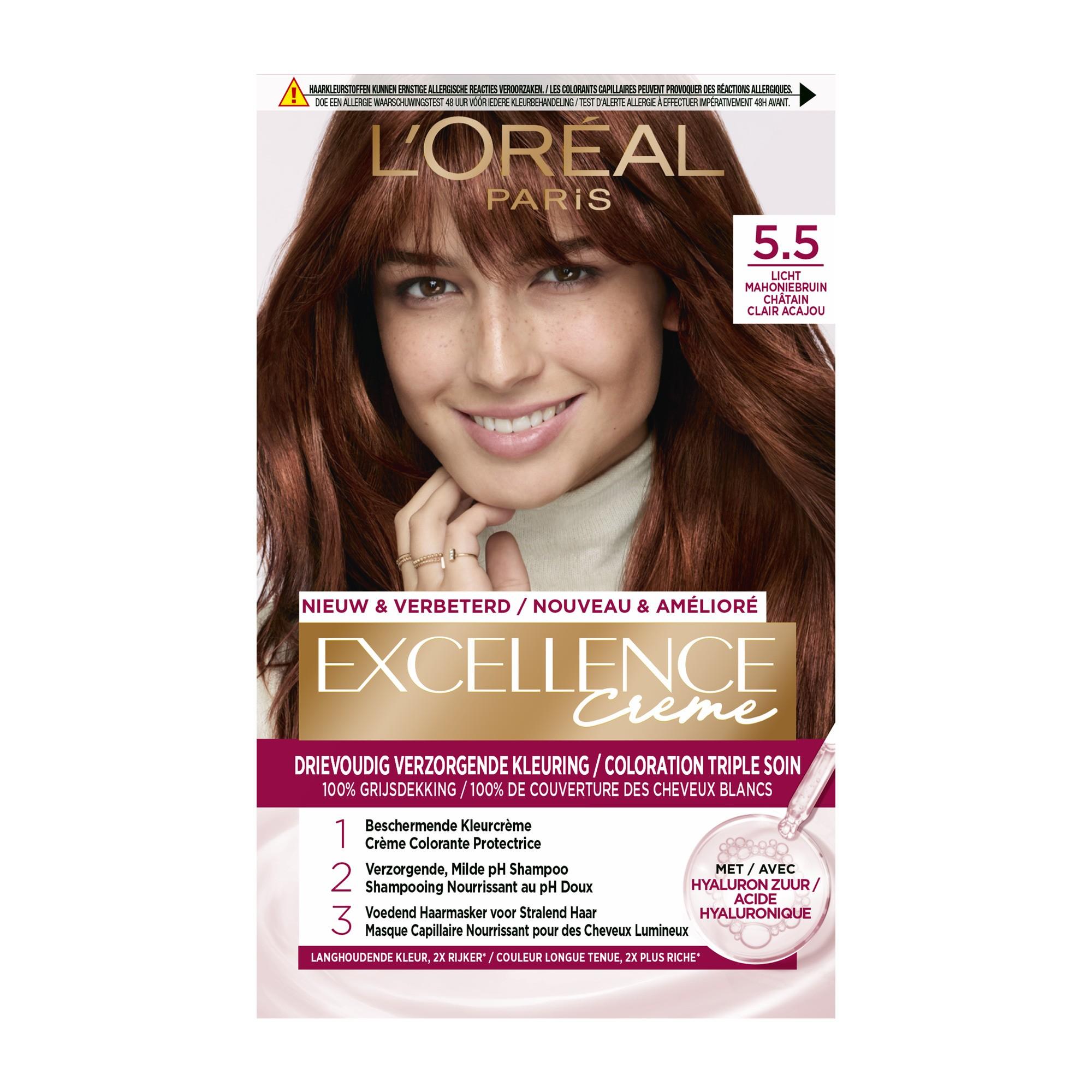 Excellence Creme - 5.5 Licht Mahoniebruin