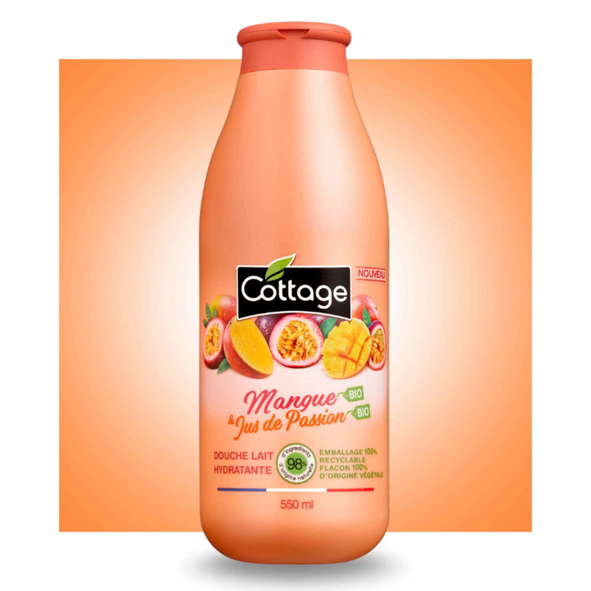 Hydraterende Melkdouche – Mango & Passievrucht – 550 ml