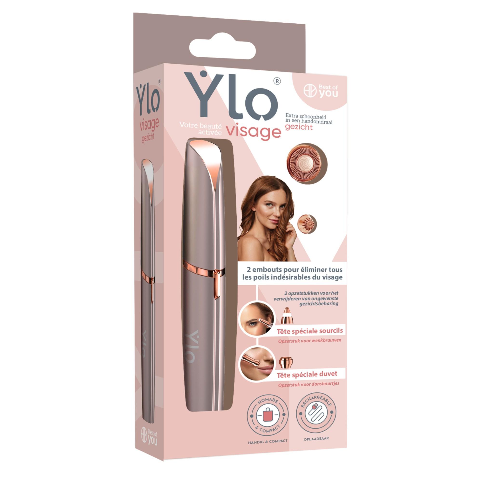 YLO® Kit 2 En 1 Sourcils Et Visage