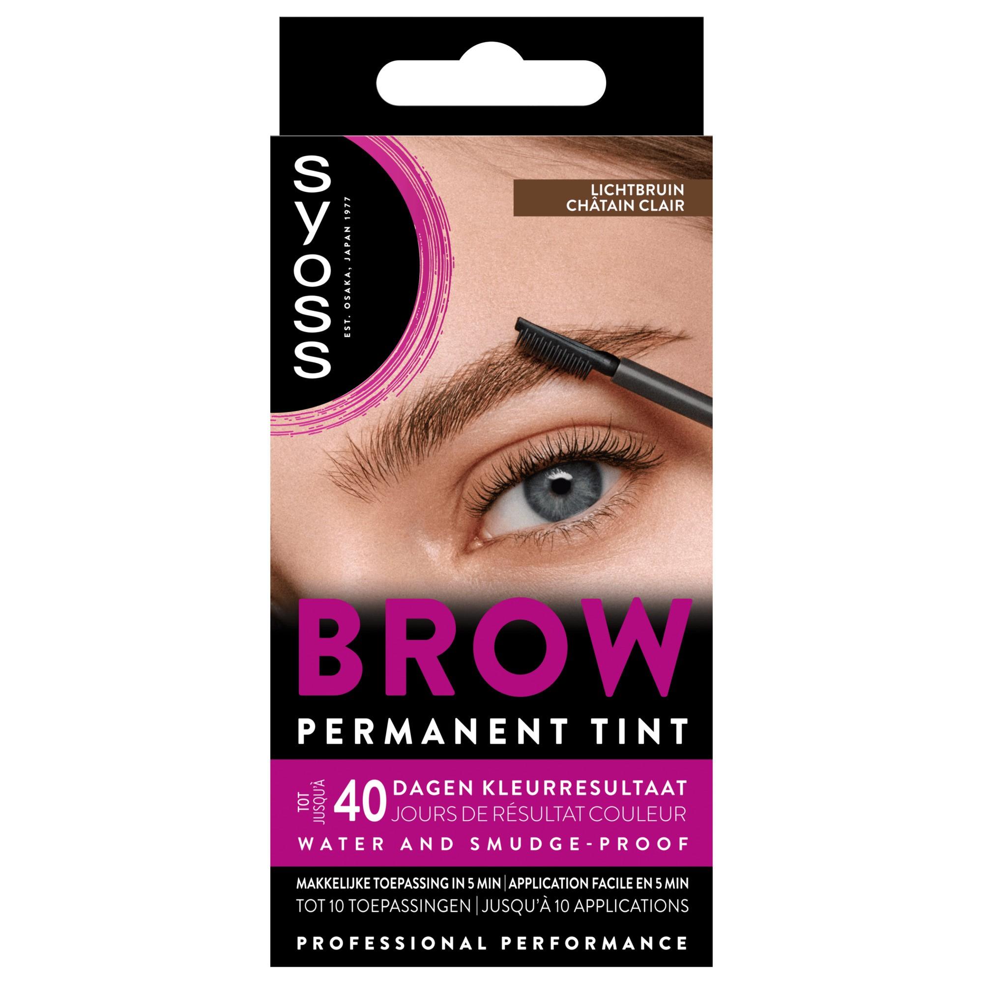 Syoss browtint brun clair