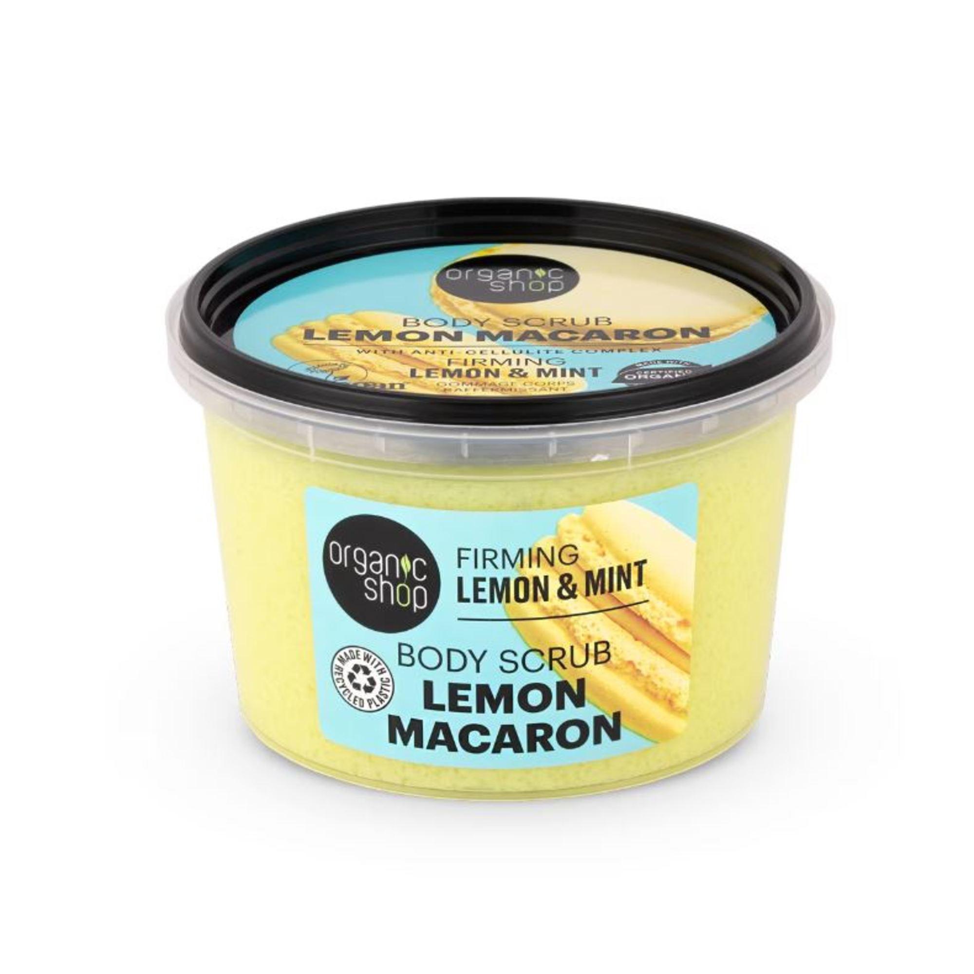 Gommage corps Raffermissant Citron et menthe