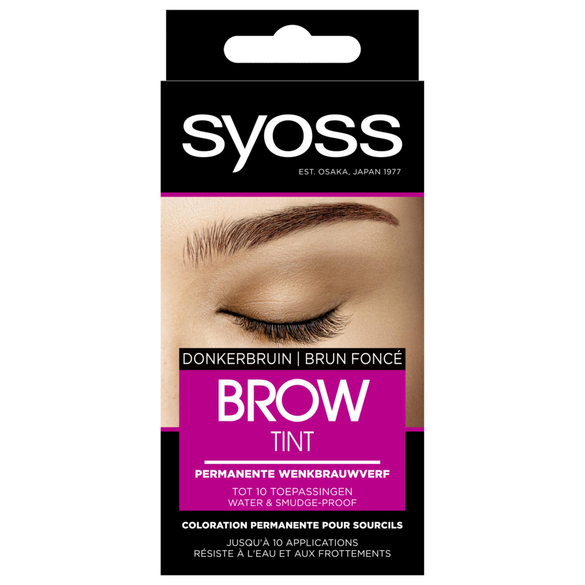 Syoss browtint brun foncé