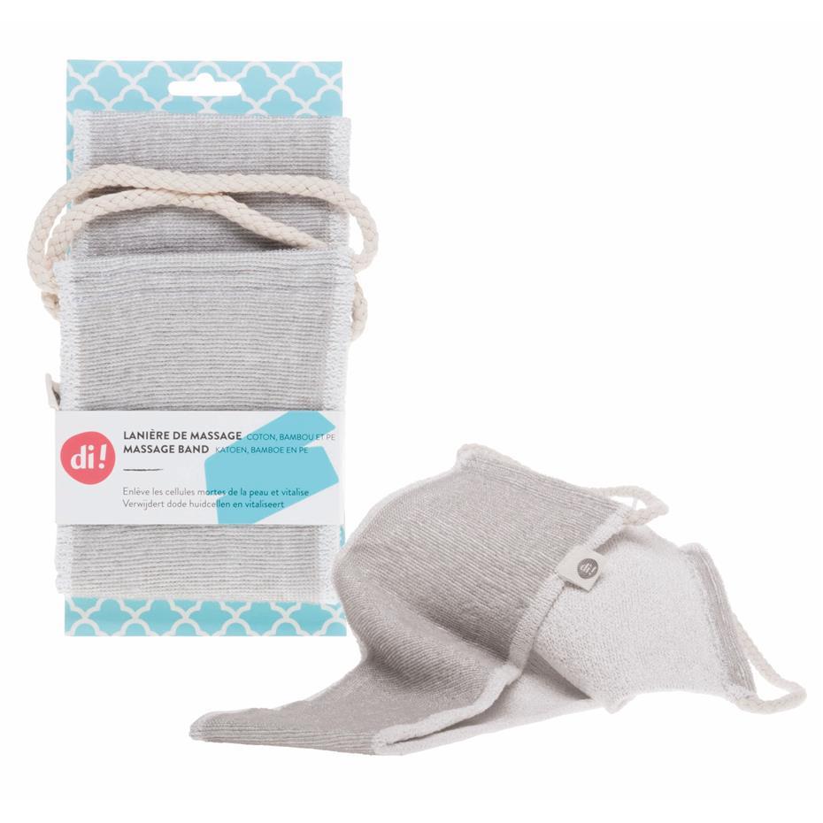 Lanière de massage en coton, bambou et PE