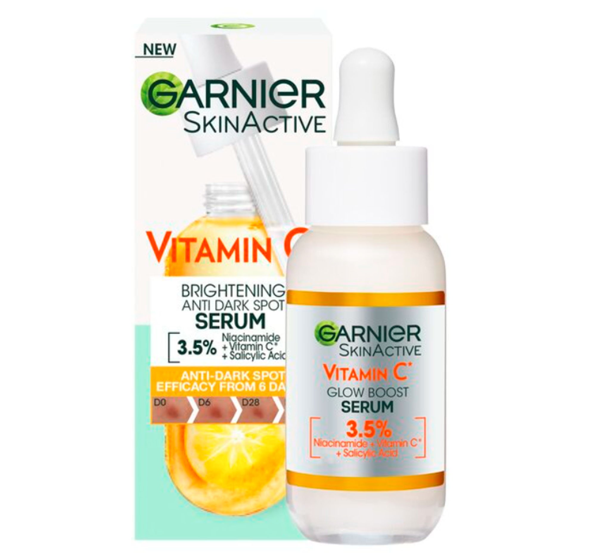 Verzamelen Doe voorzichtig pijpleiding Gezichtsverzorging Vitamin C Serum Anti dark spot GARNIER | DI