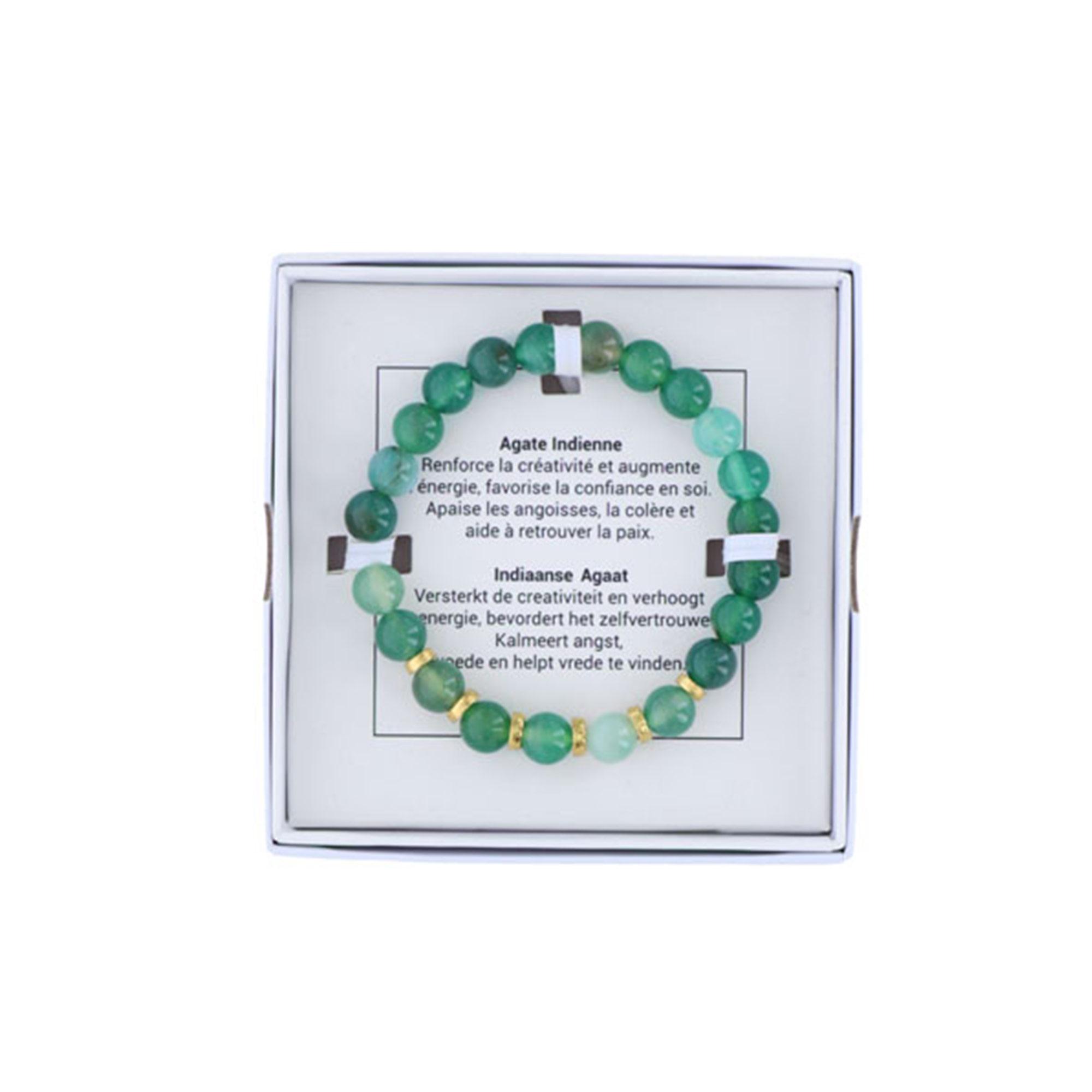 Armband met Indiase Agaatstenen