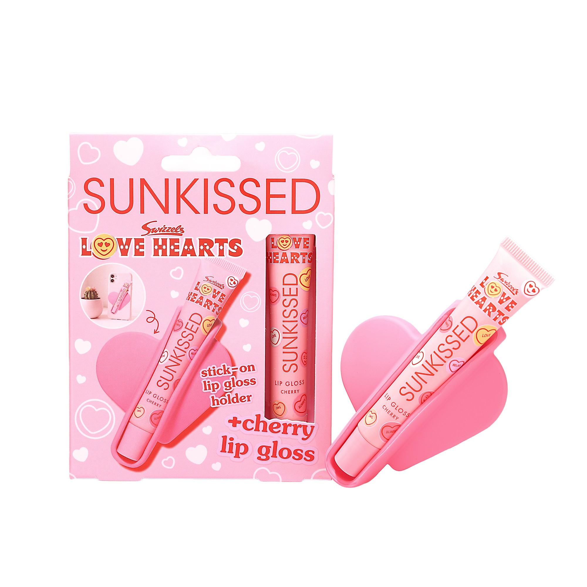 Love Hearts Lipgloss en hartvormige houder Geschenkset