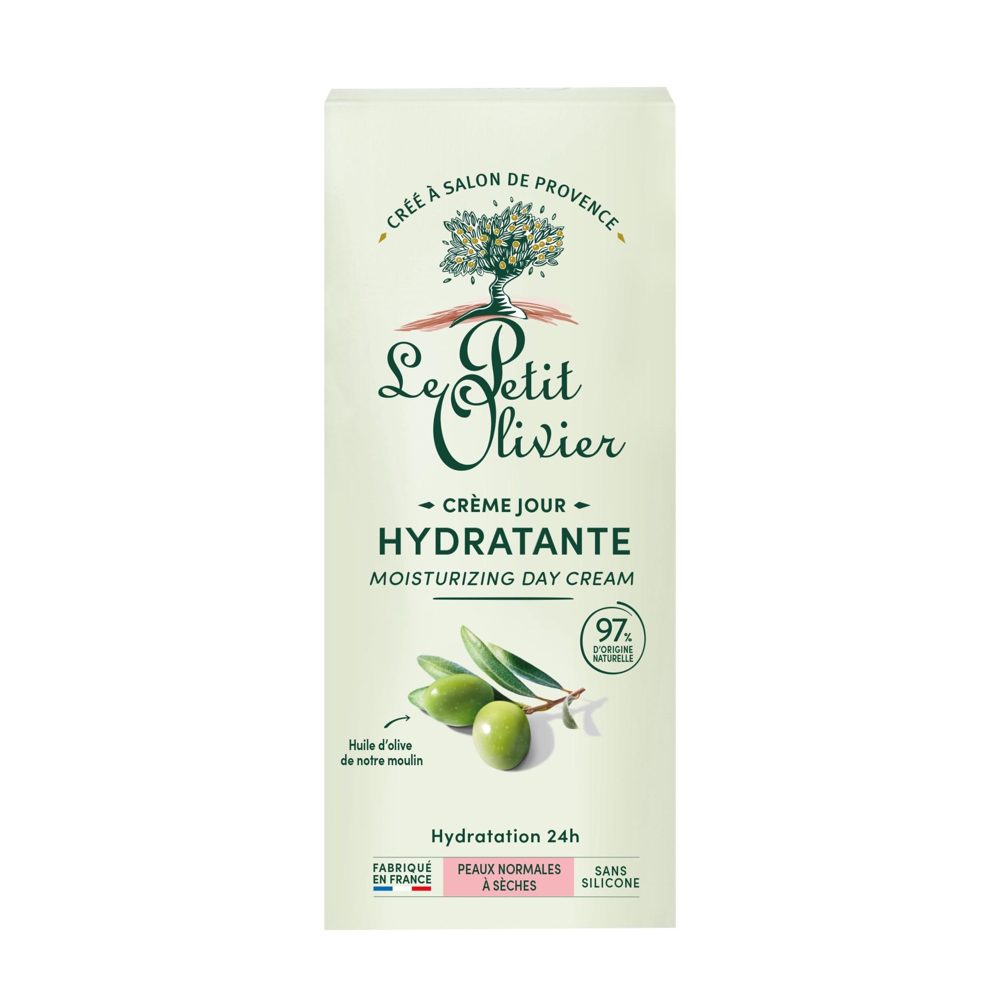 Soin de Jour Hydratant à l'huile d'olive