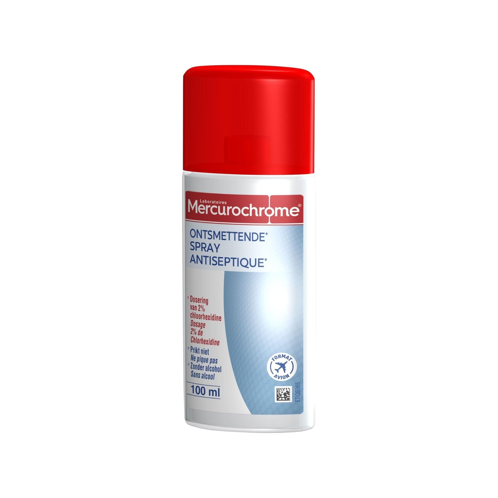 Spray antiseptique à la chlorhexidine 2 %