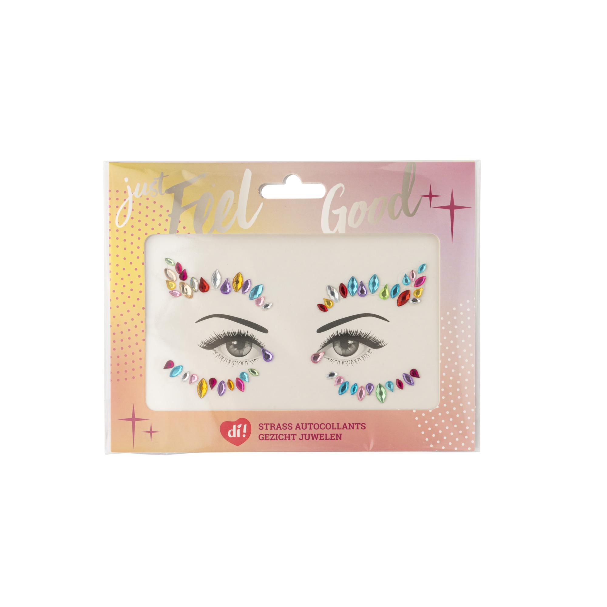 Strass Autocollants Visage pour Festivals