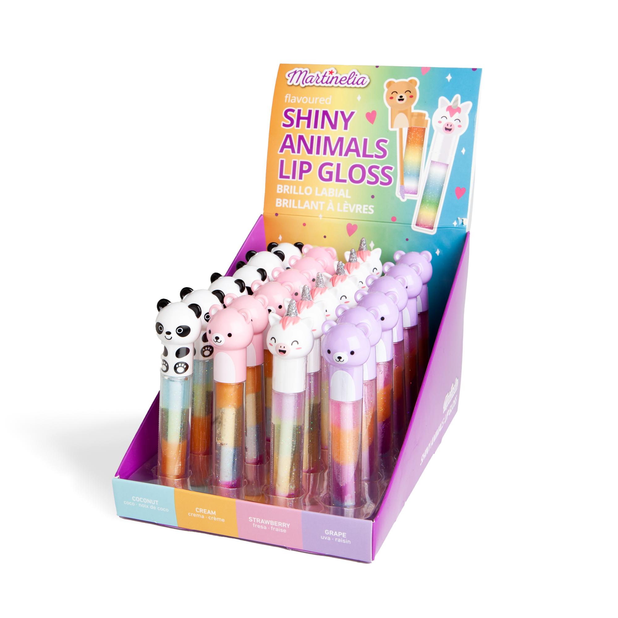 Lip gloss shiny animals