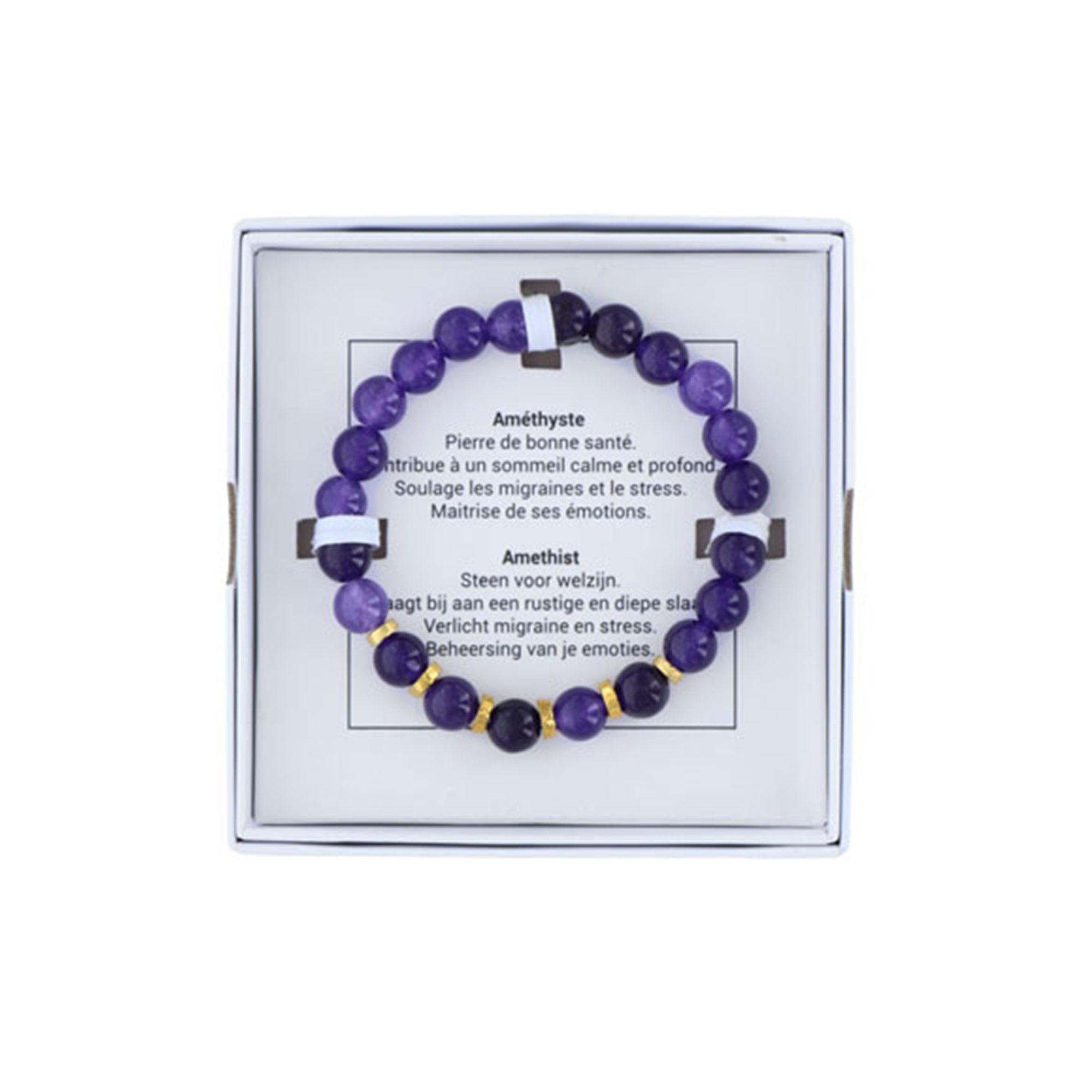 Armband met Amethiststenen