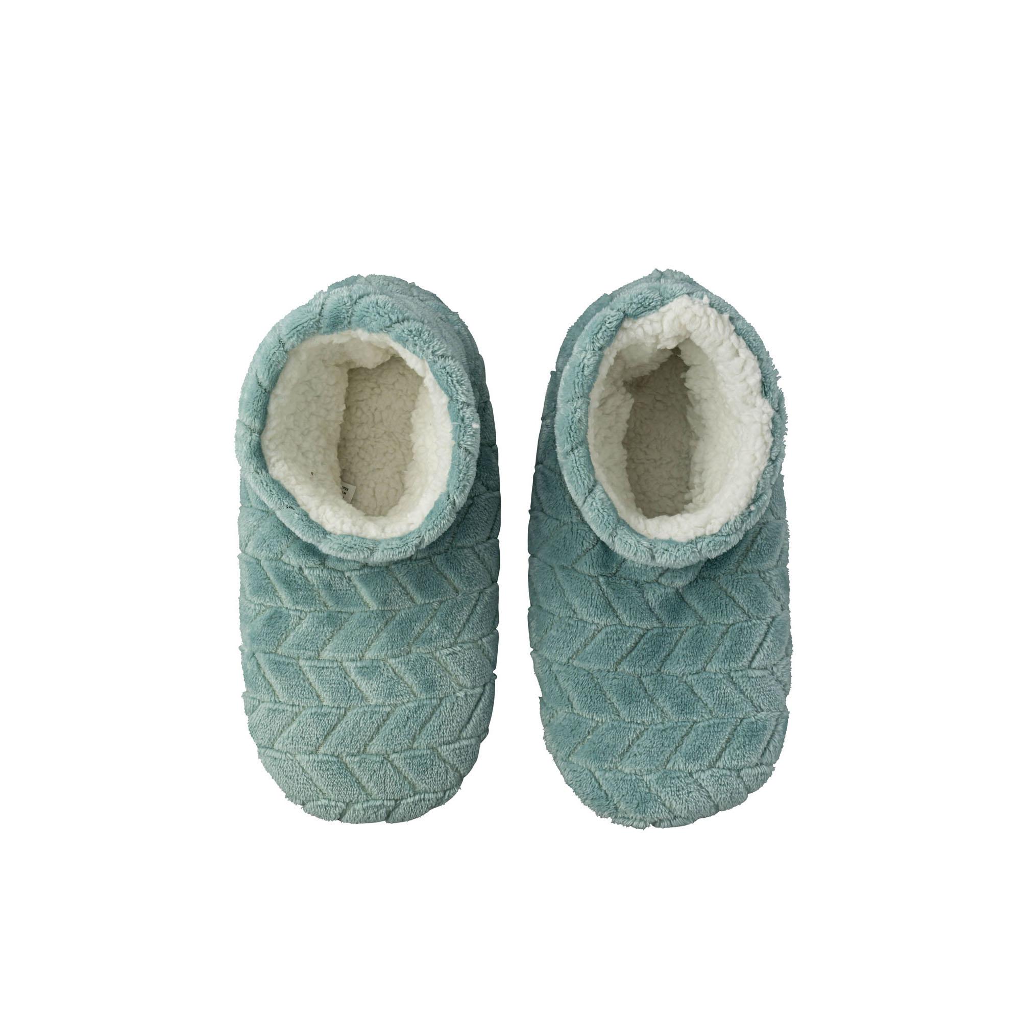 Pantoufles Chaussettes Vert 39-40