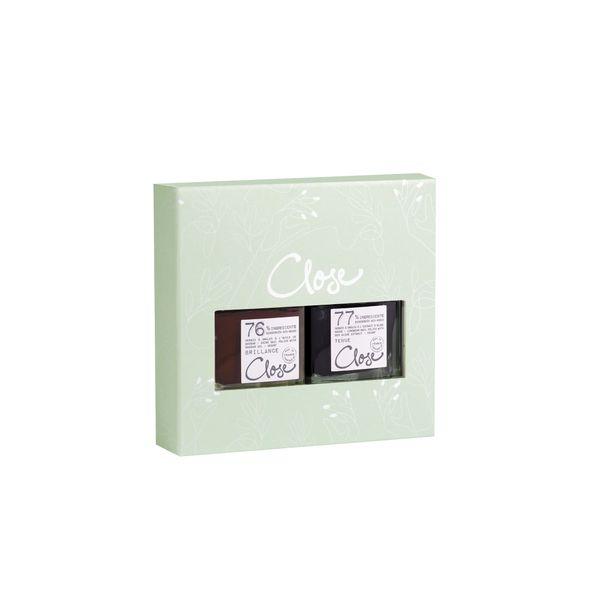 Coffret 2 vernis - les foncées