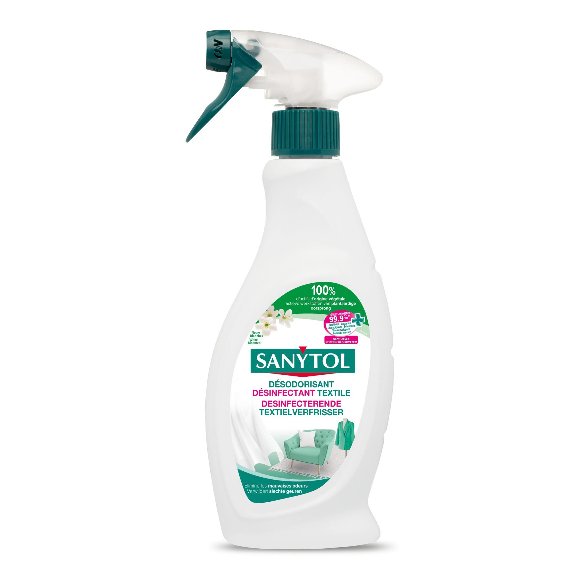 Désinfectant désodorisant textiles Spray