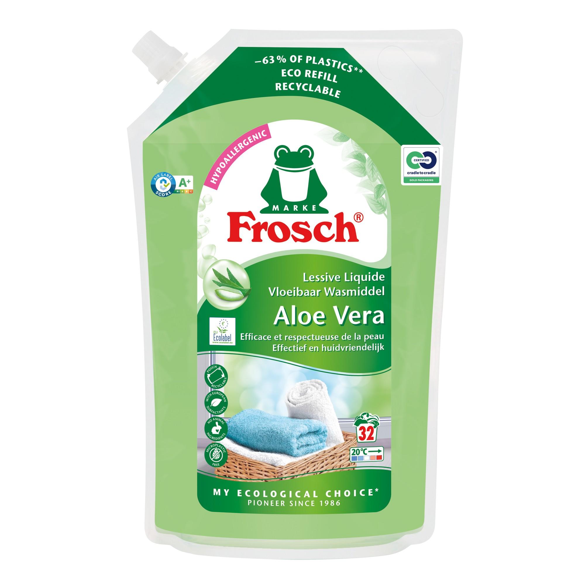 Lessive Liquide Aloe Vera Recharge Poche 1,5l