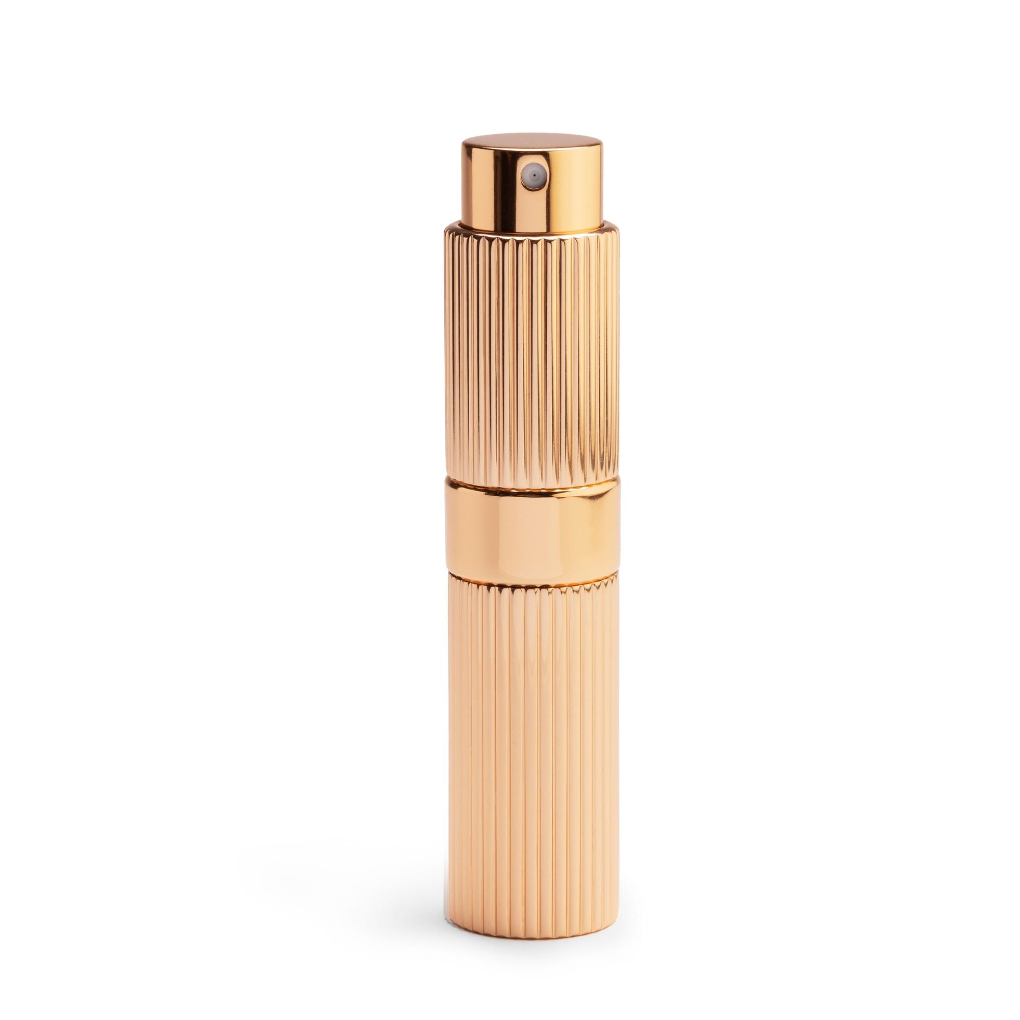 Vaporisateur parfum rechargeable strié rose gold 5ml