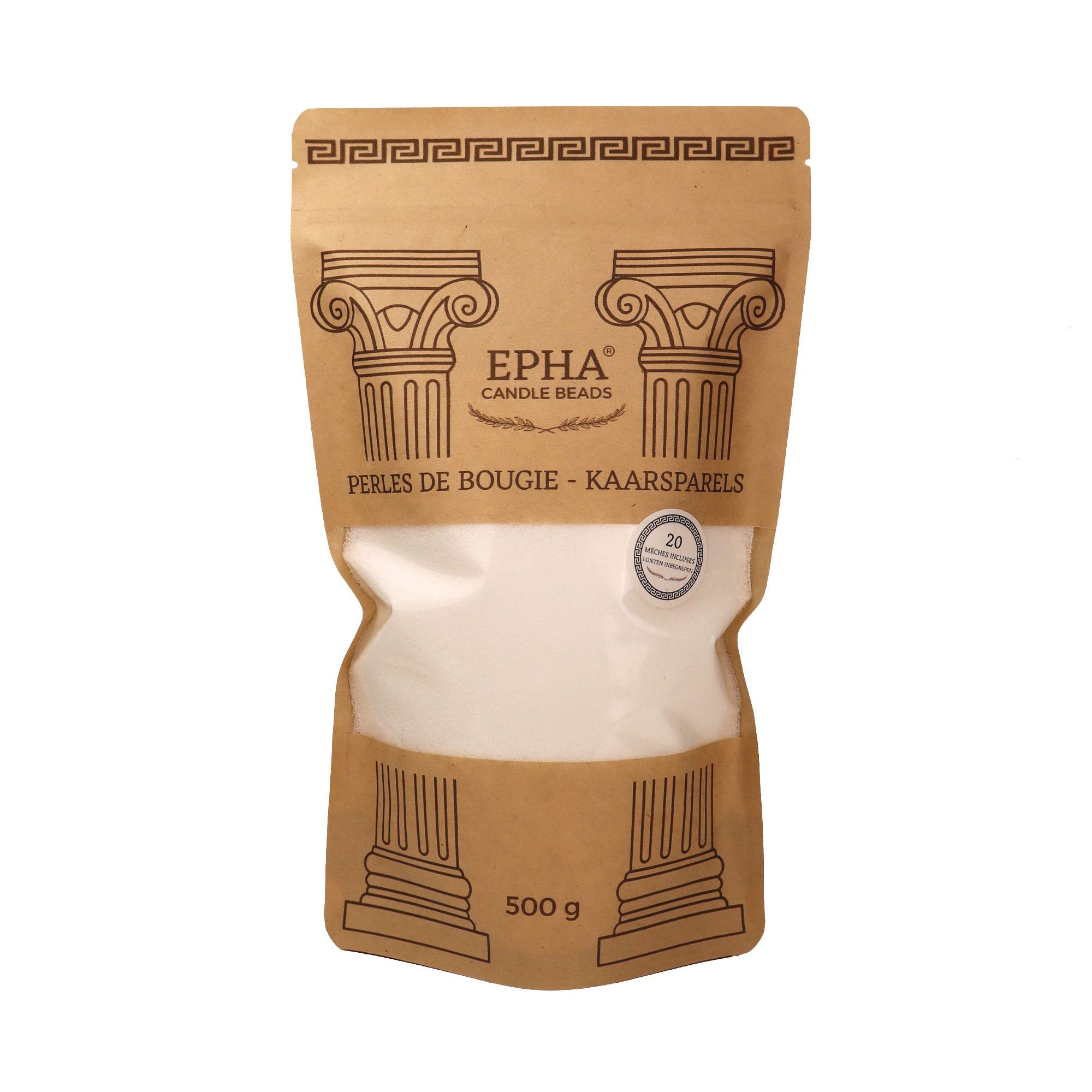 Perles de bougie blanches 500g – EPHA®