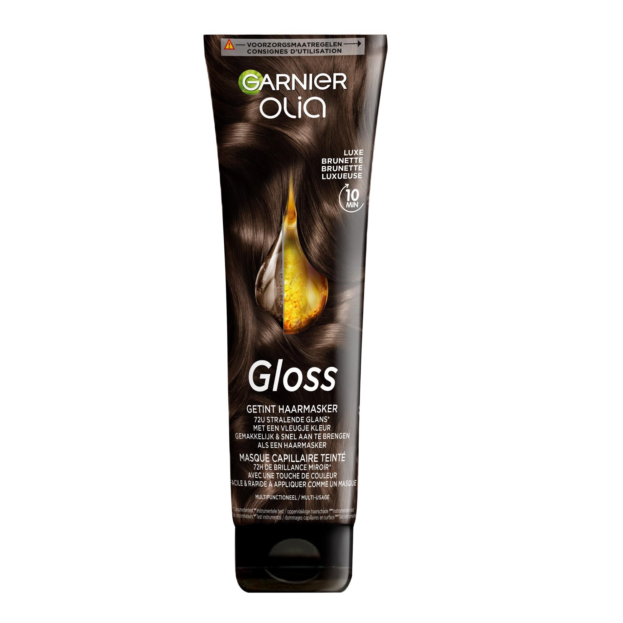 Olia Gloss - Masque capillaire coloré - Brunette Luxueuse