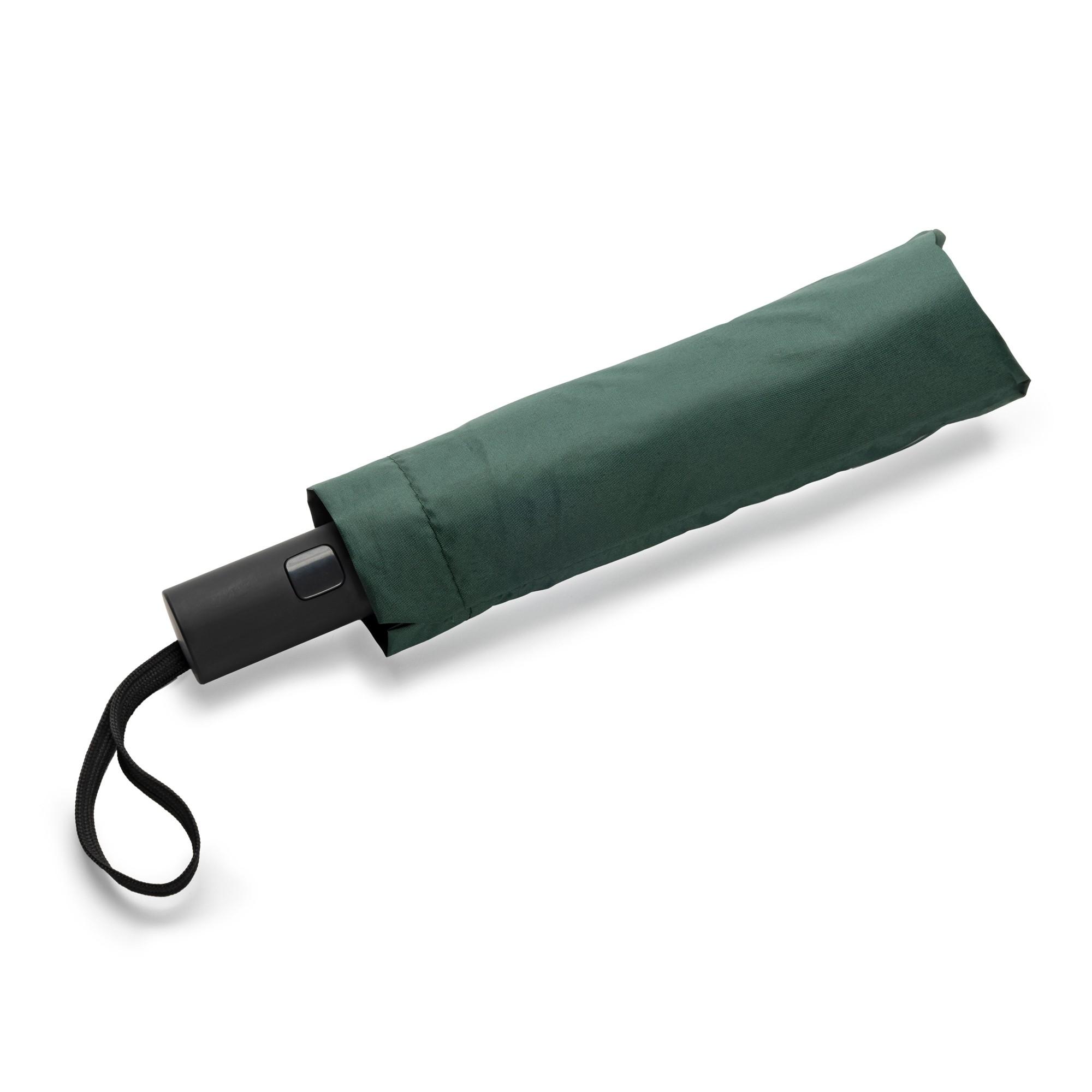 Parapluie pliable vert foncé