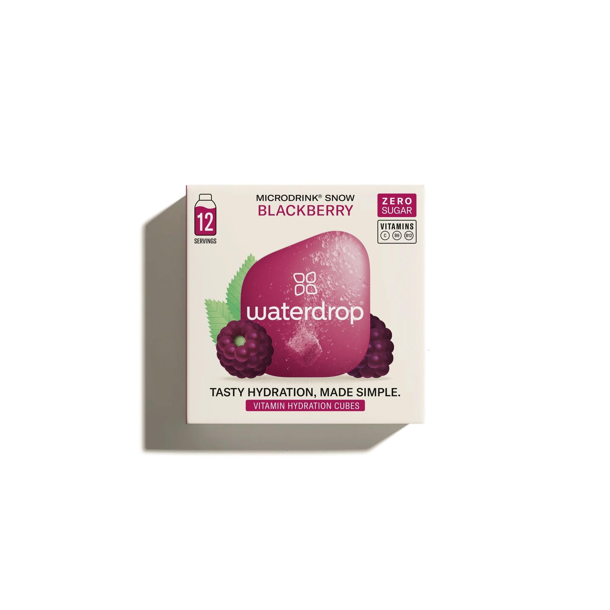 Waterdrop Microdrink Blackberry "Snow" 12 drops