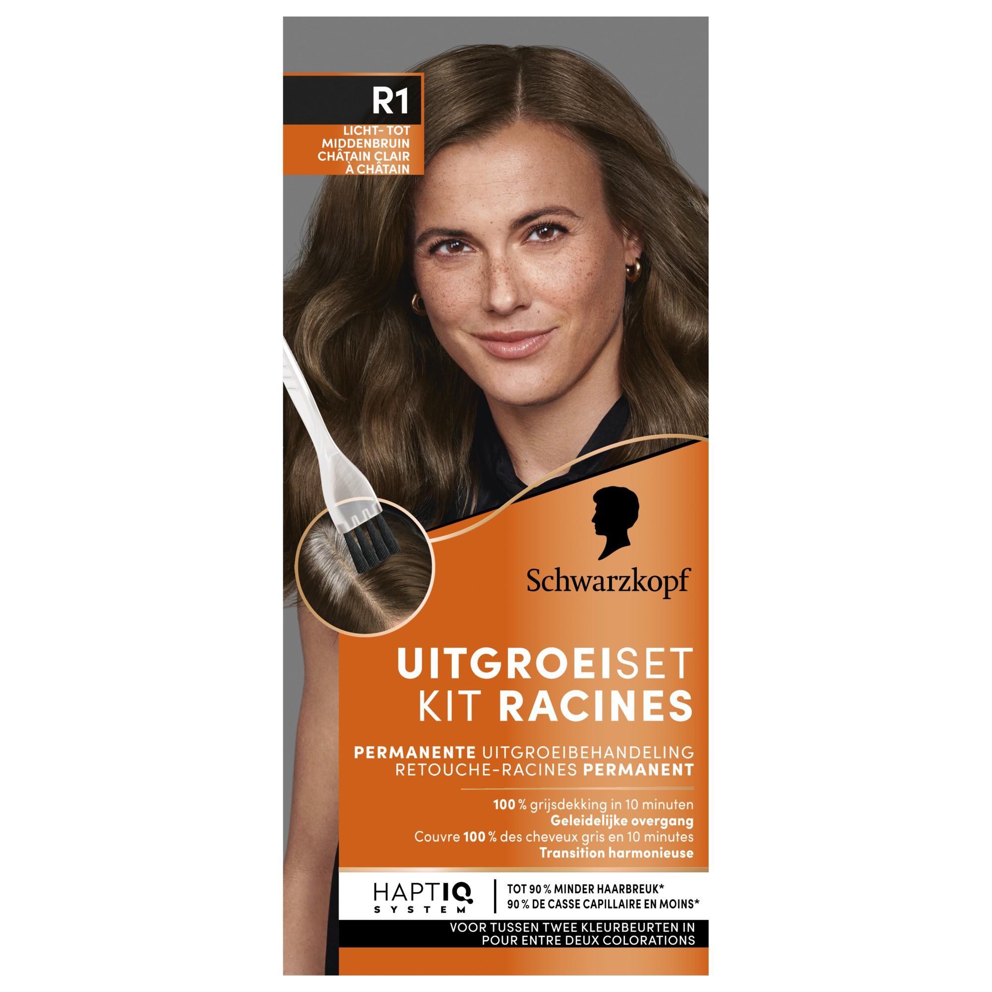Kit Racines R1 Brun Clair à Brun Moyen