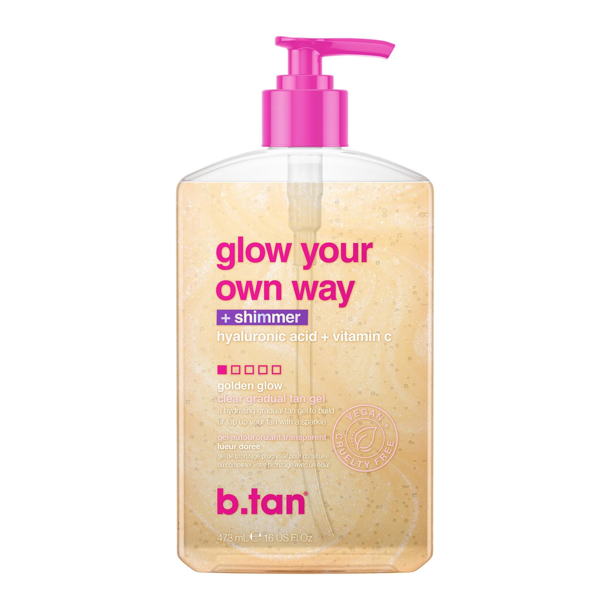 Glow Your Own Way Shimmer Self Tan Gel