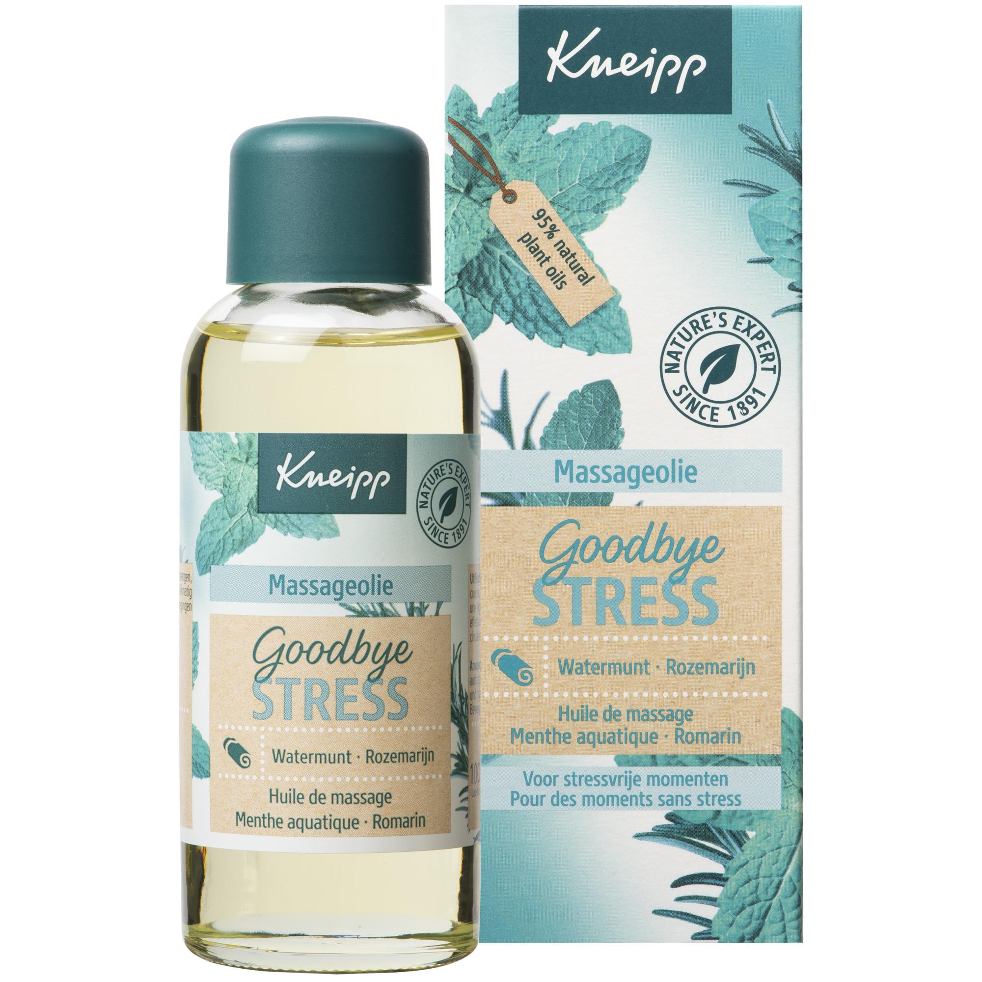 Goodbye Stress Huile de massage Menthe aquatique & romarin