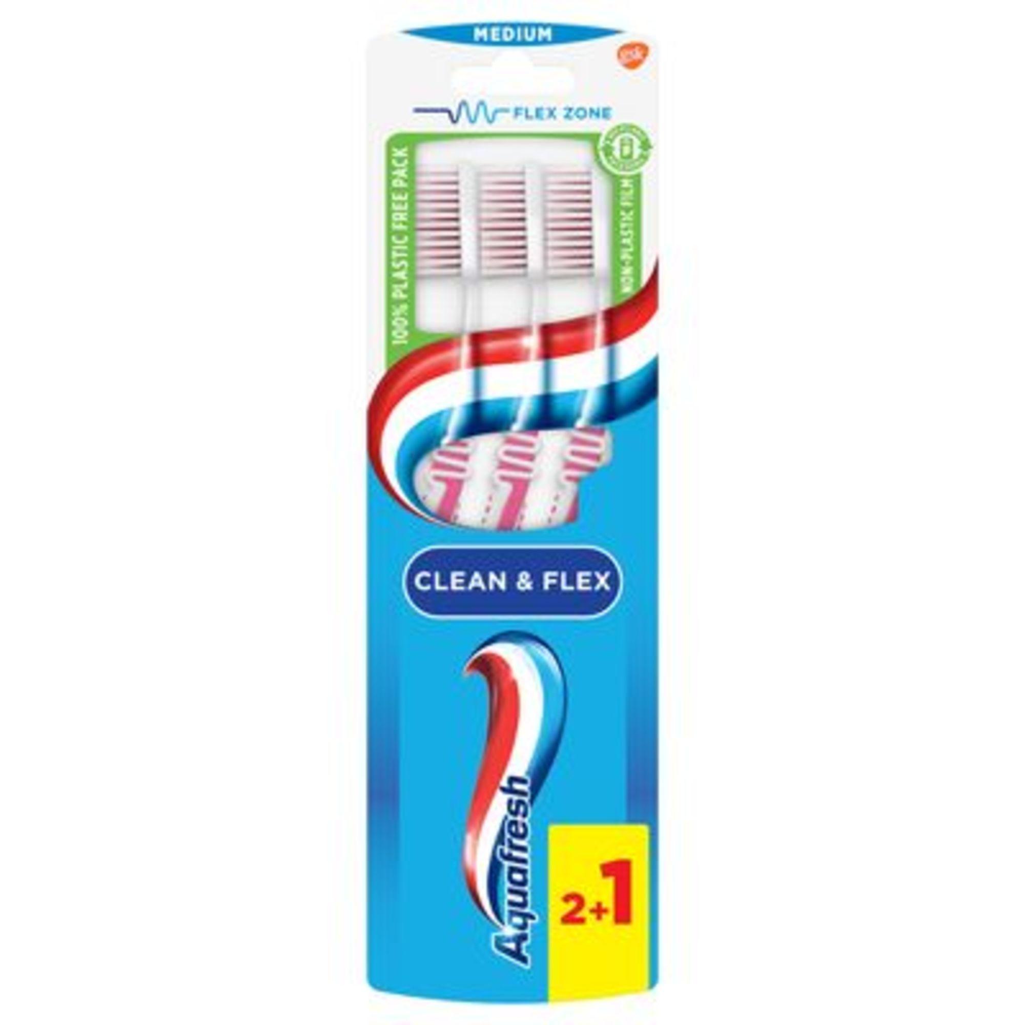 Aquafresh clean & flex medium 2+1