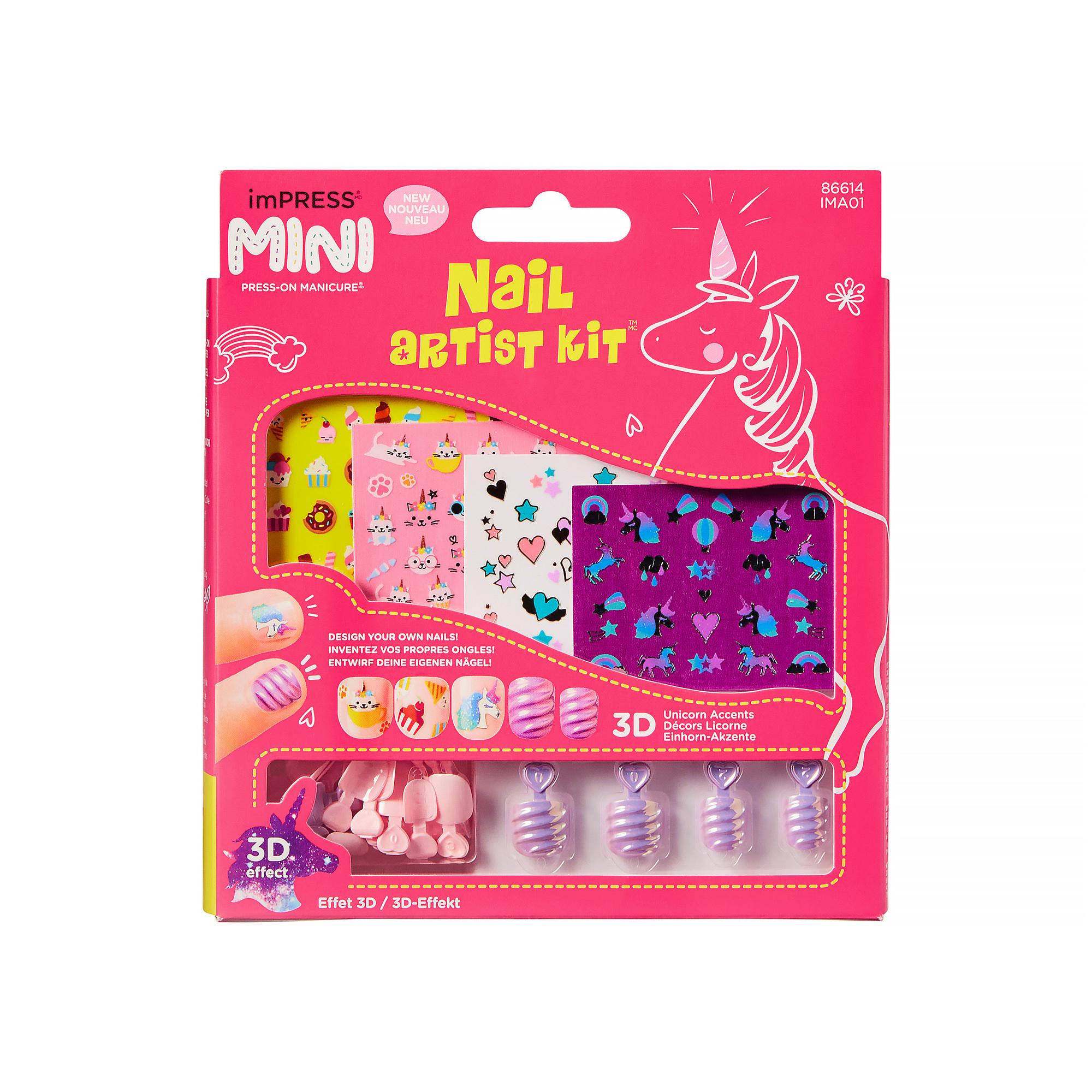 Impress Kit artiste Faux ongles Enfants