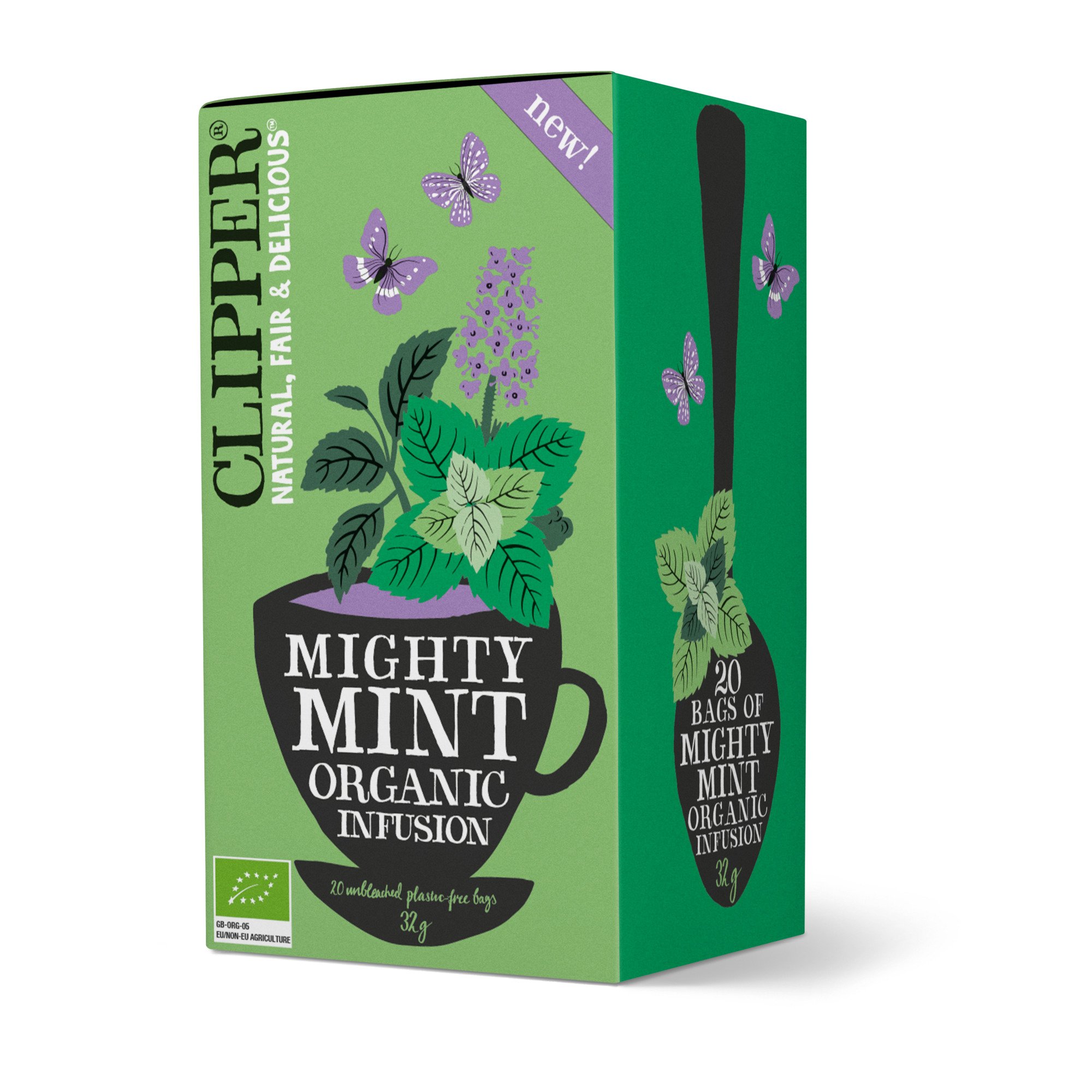 Thé, tisane & café Infusion Bio Mighty Mint CLIPPER