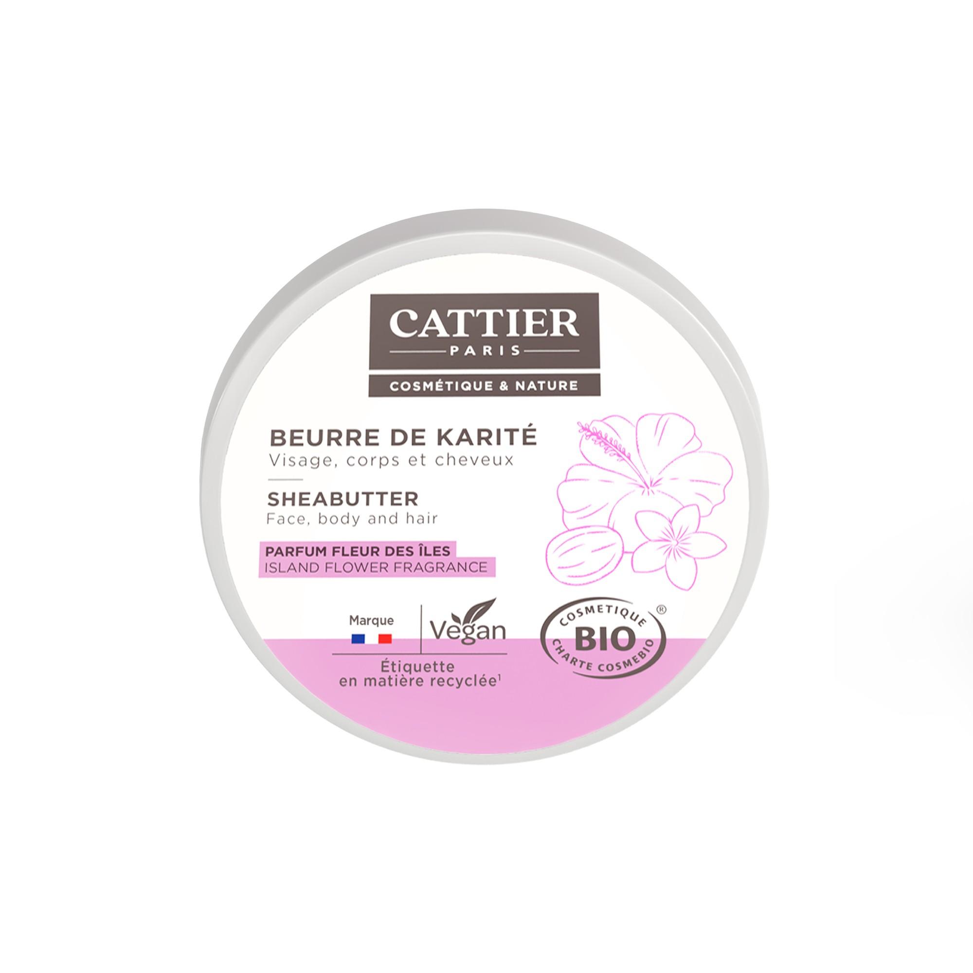 Beurre de karité - Parfum Fleur des îles - 100g