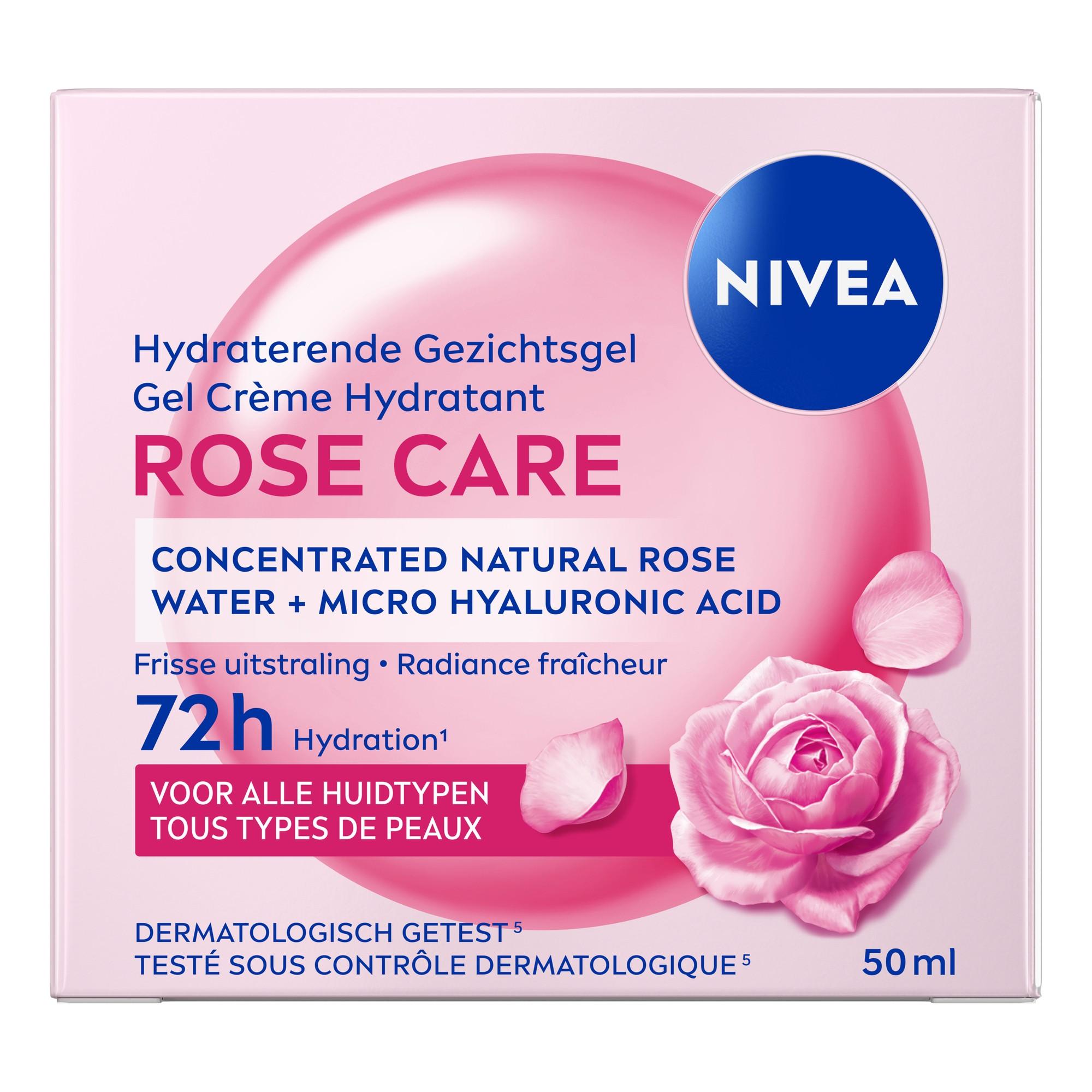 Hydraterende Gezichtsgel Rose Care - 50 ml