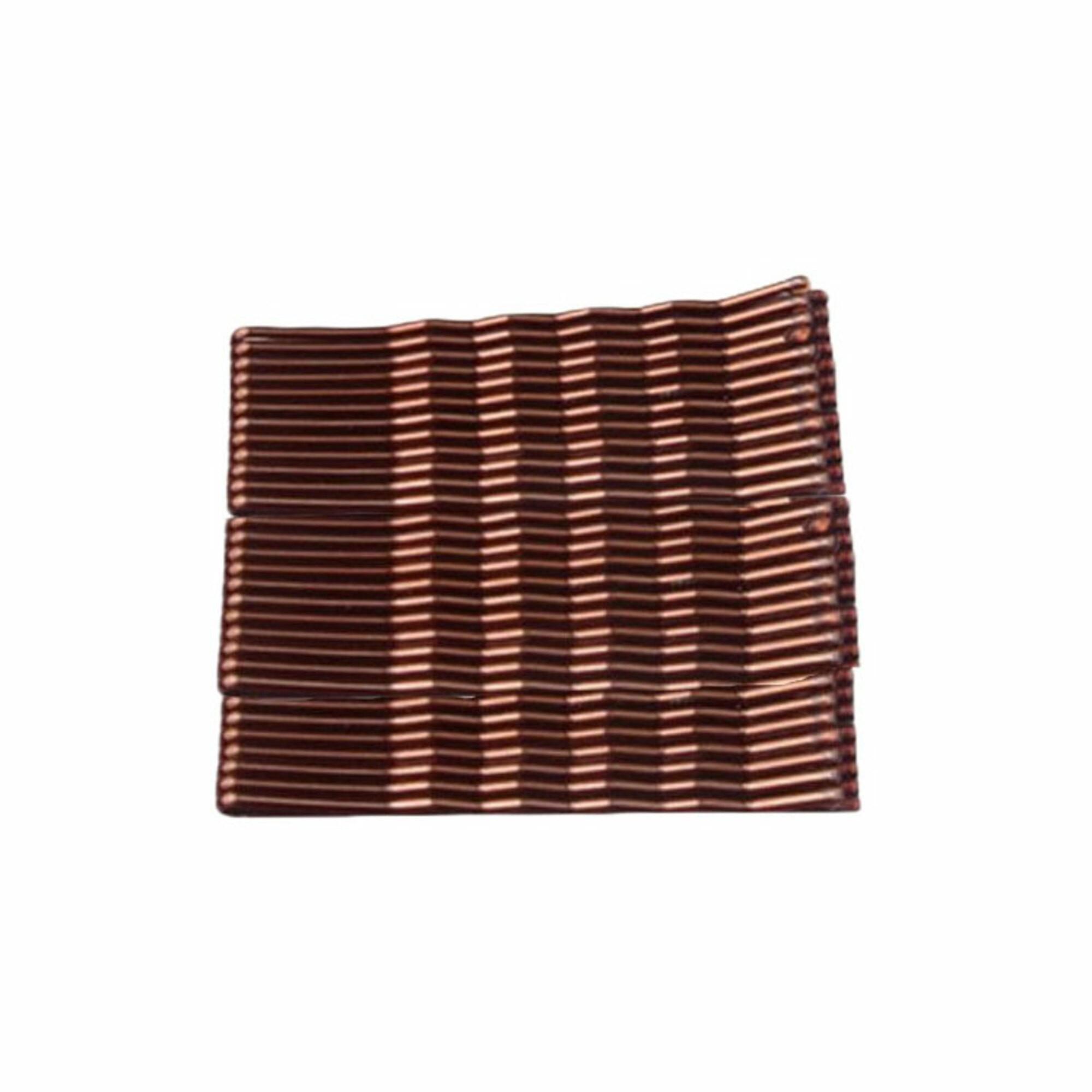 Épingles à cheveux brunes 6 cm - 30 pièces