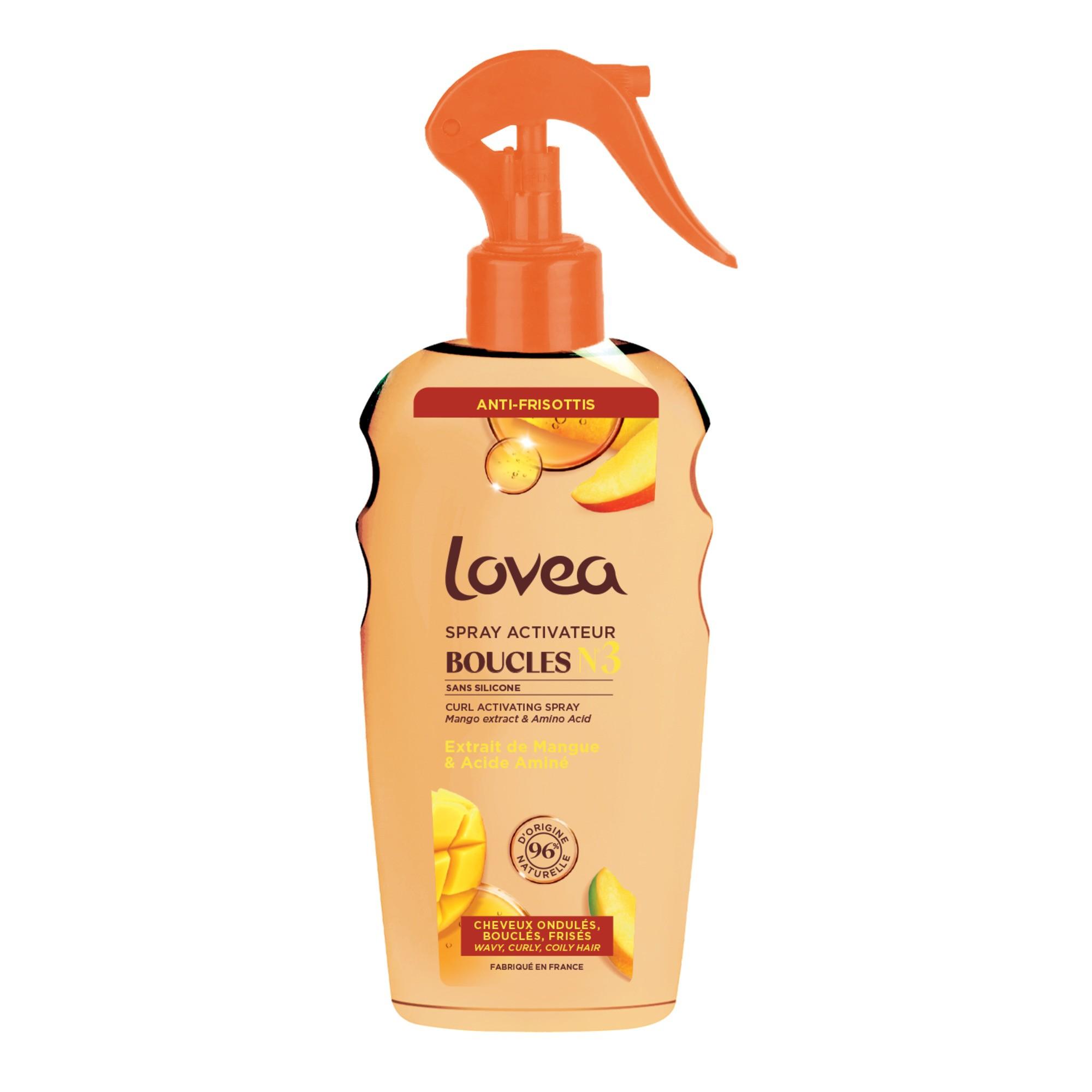 Spray Activateur Boucles - Cheveux ondulés, bouclés, frisés