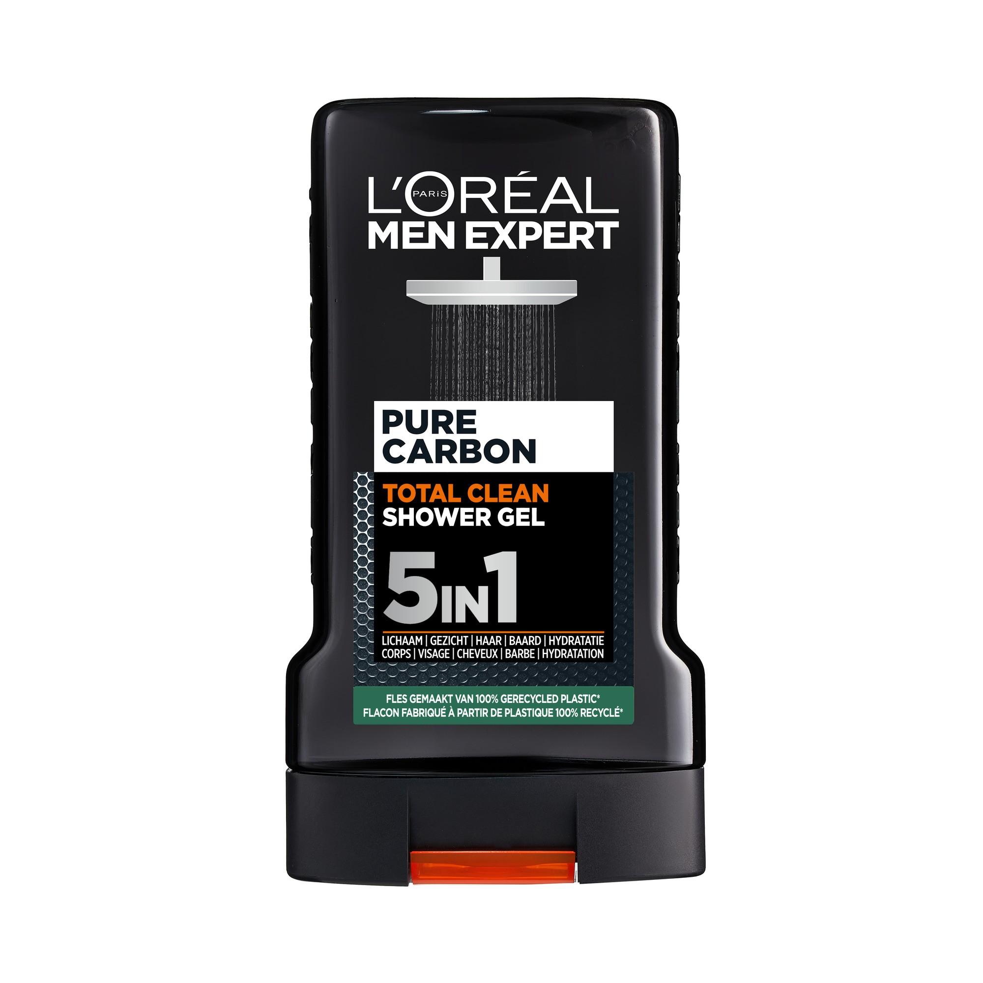 Men Expert Total Clean Carbon Shower Gel