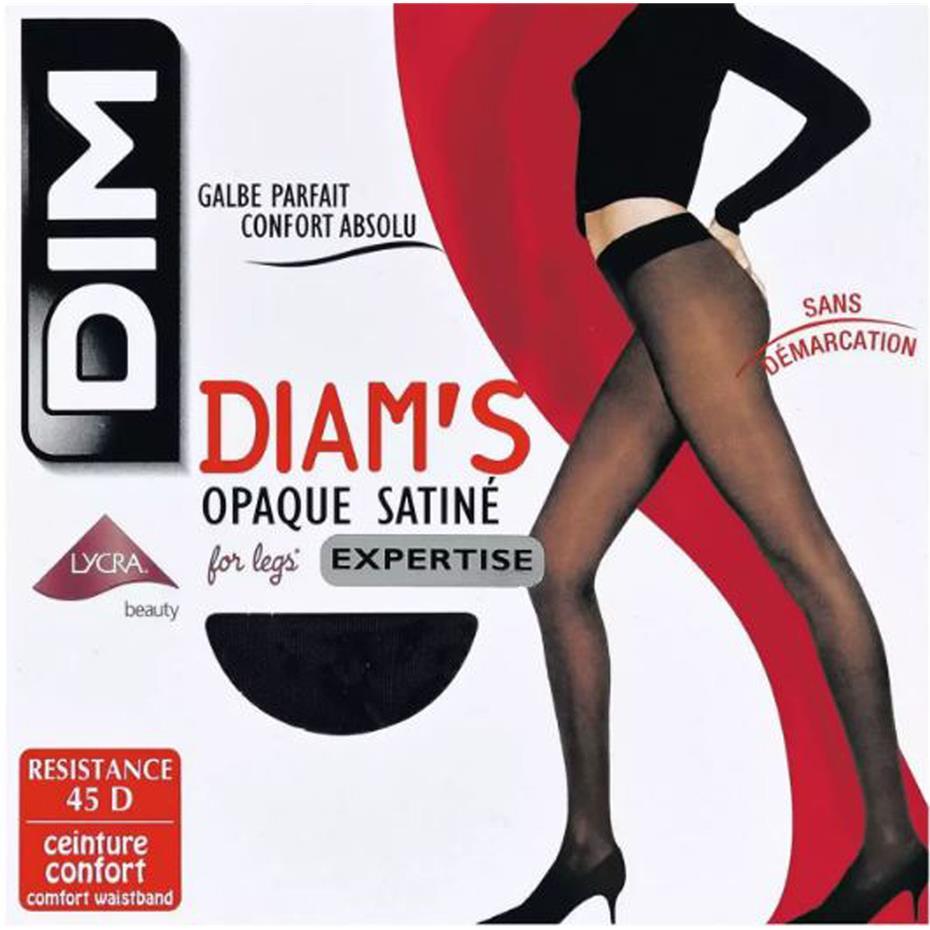 Diam's jambes fuselées Opaque Satiné