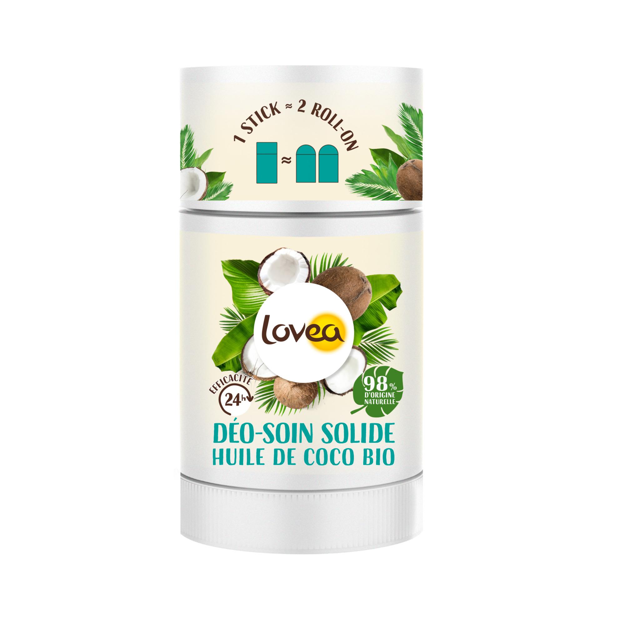 Déo-soin solide - huile de coco bio