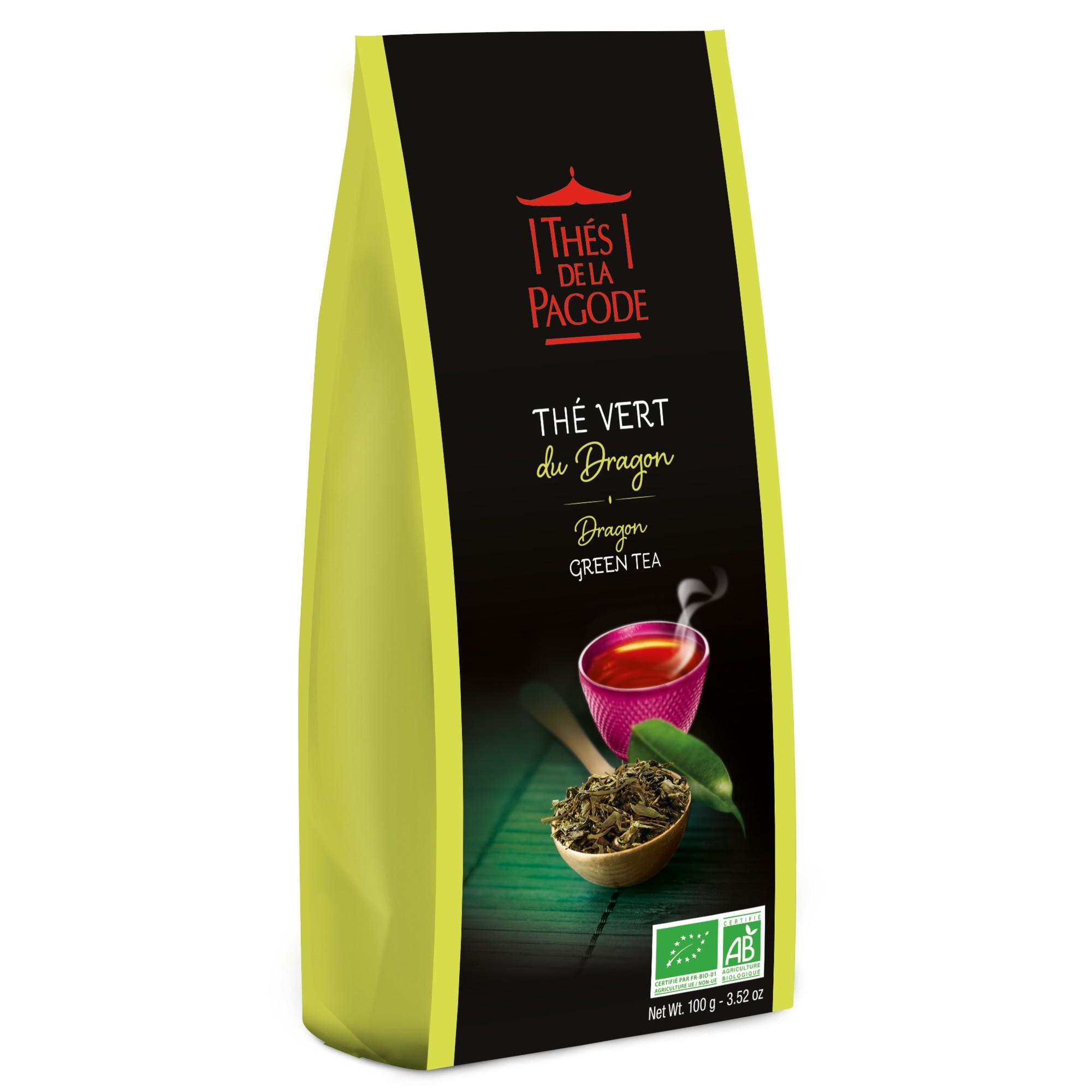 Groene Thee Aarbei Dragon