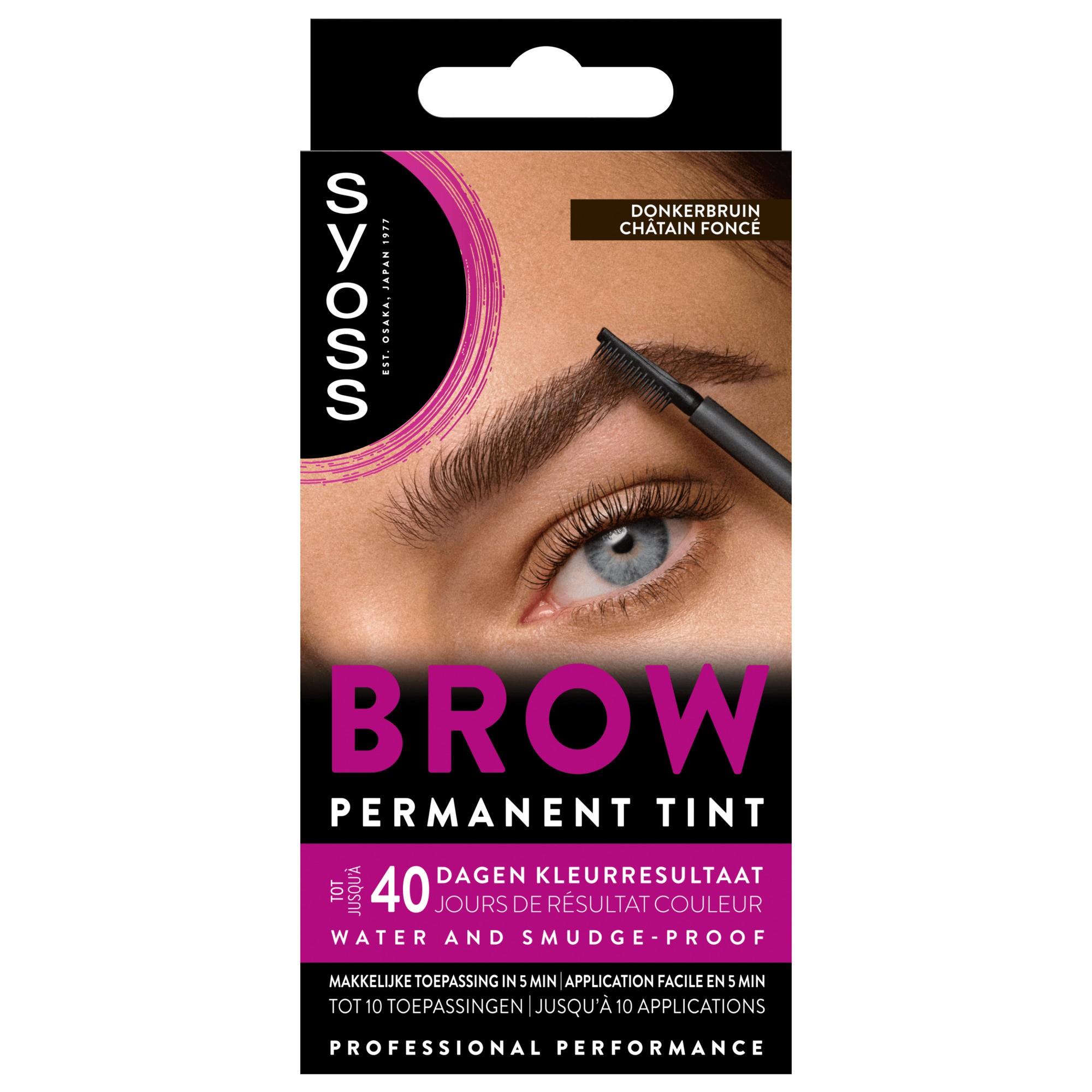 Syoss browtint donkerbruin