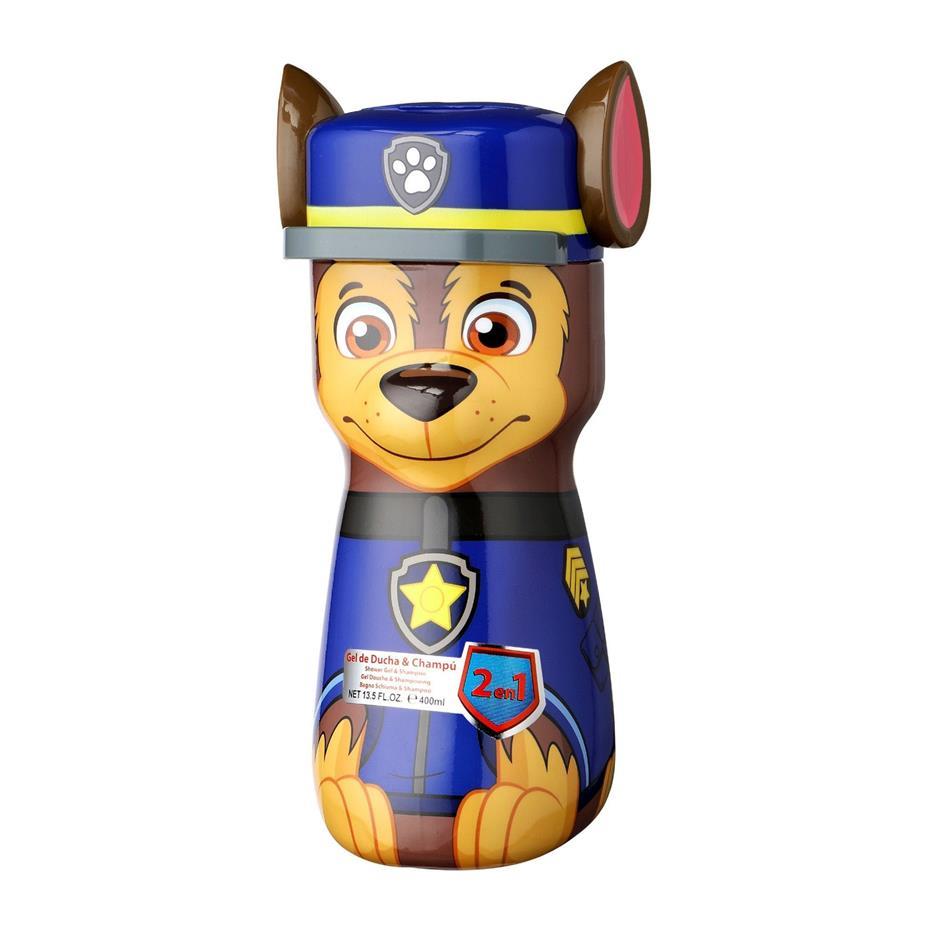 Paw Patrol Shower Gel & Shampoo Chase 2D