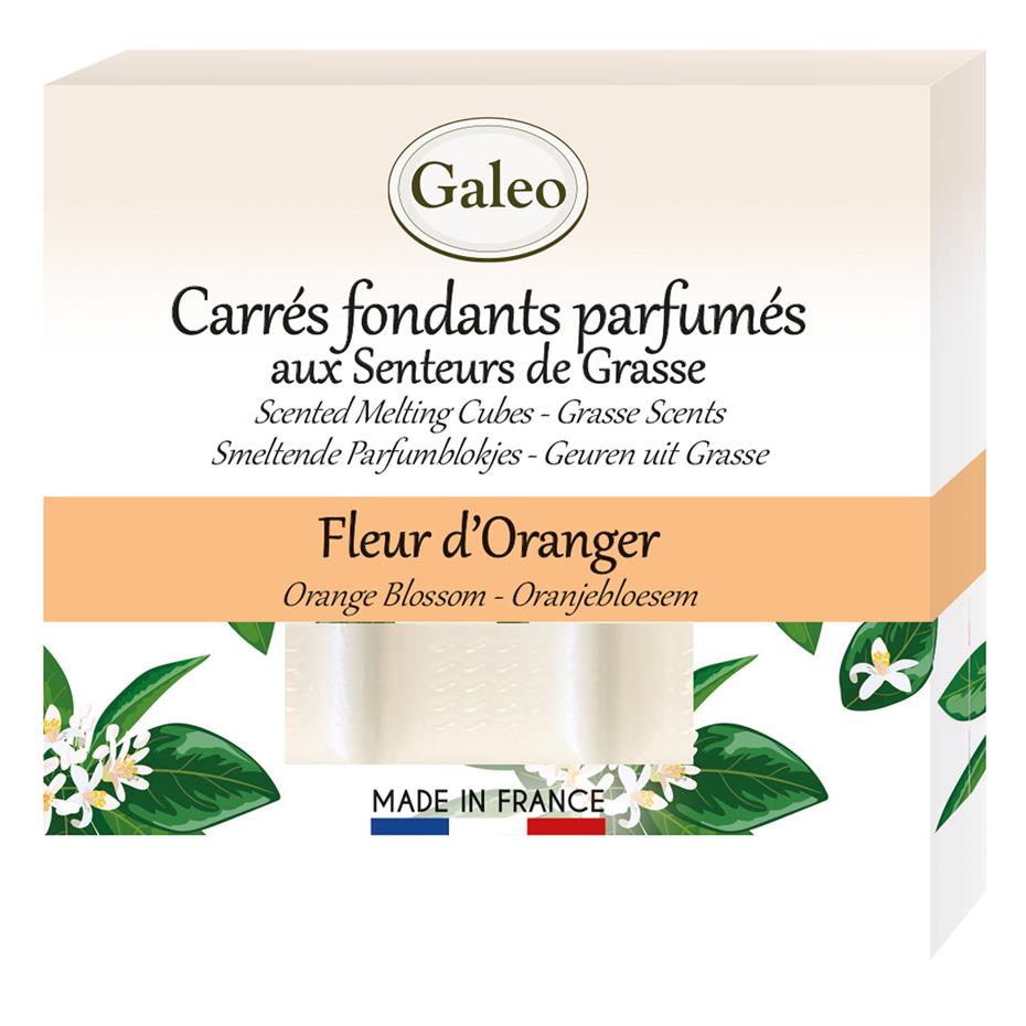 Pastille d'ambiance Carrés fondants parfumés aux senteurs de Grasse - Fleur  d'Oranger GALEO
