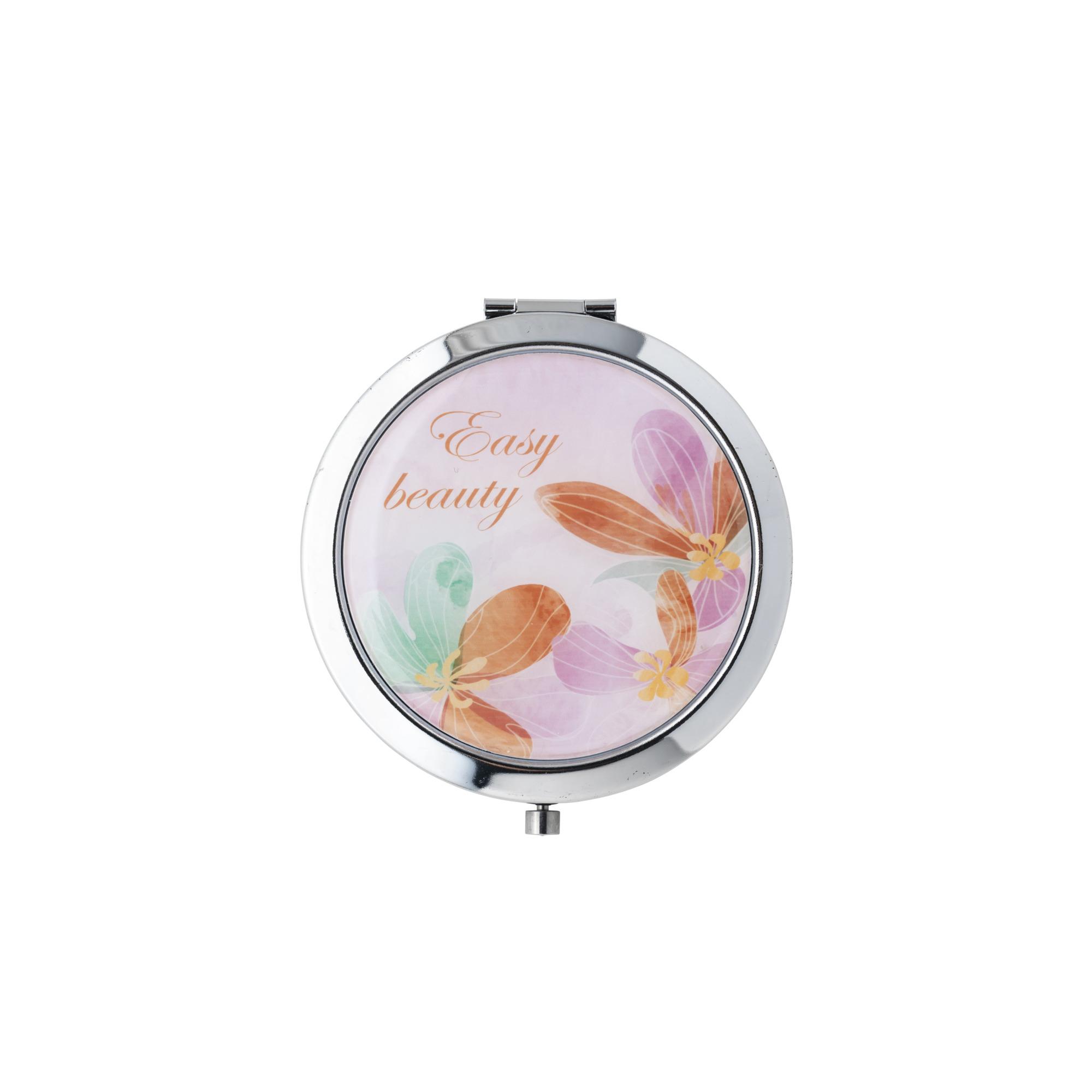 Miroir de poche Fleurs
