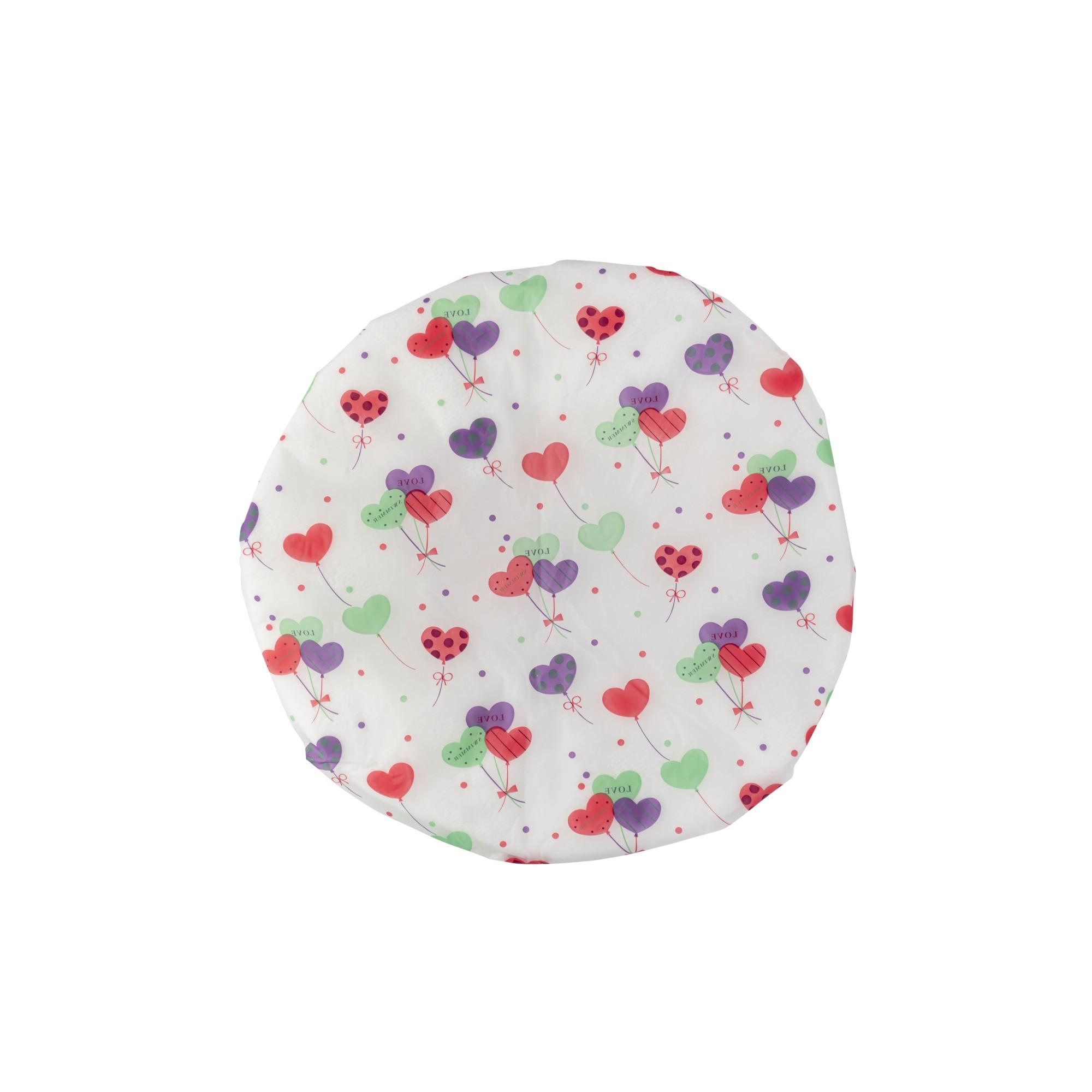 Bonnet de Douche Éponge Coeurs