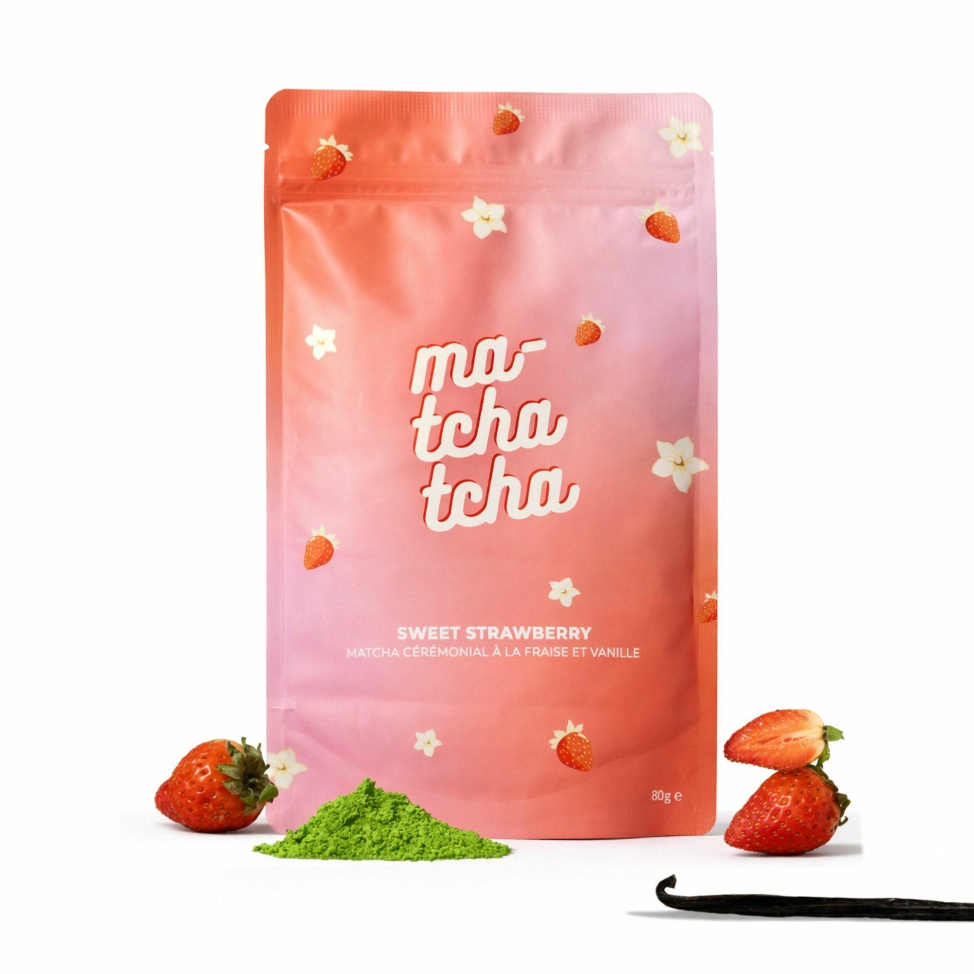 Sweet Strawberry - Matcha Cérémonial Fraise Vanille