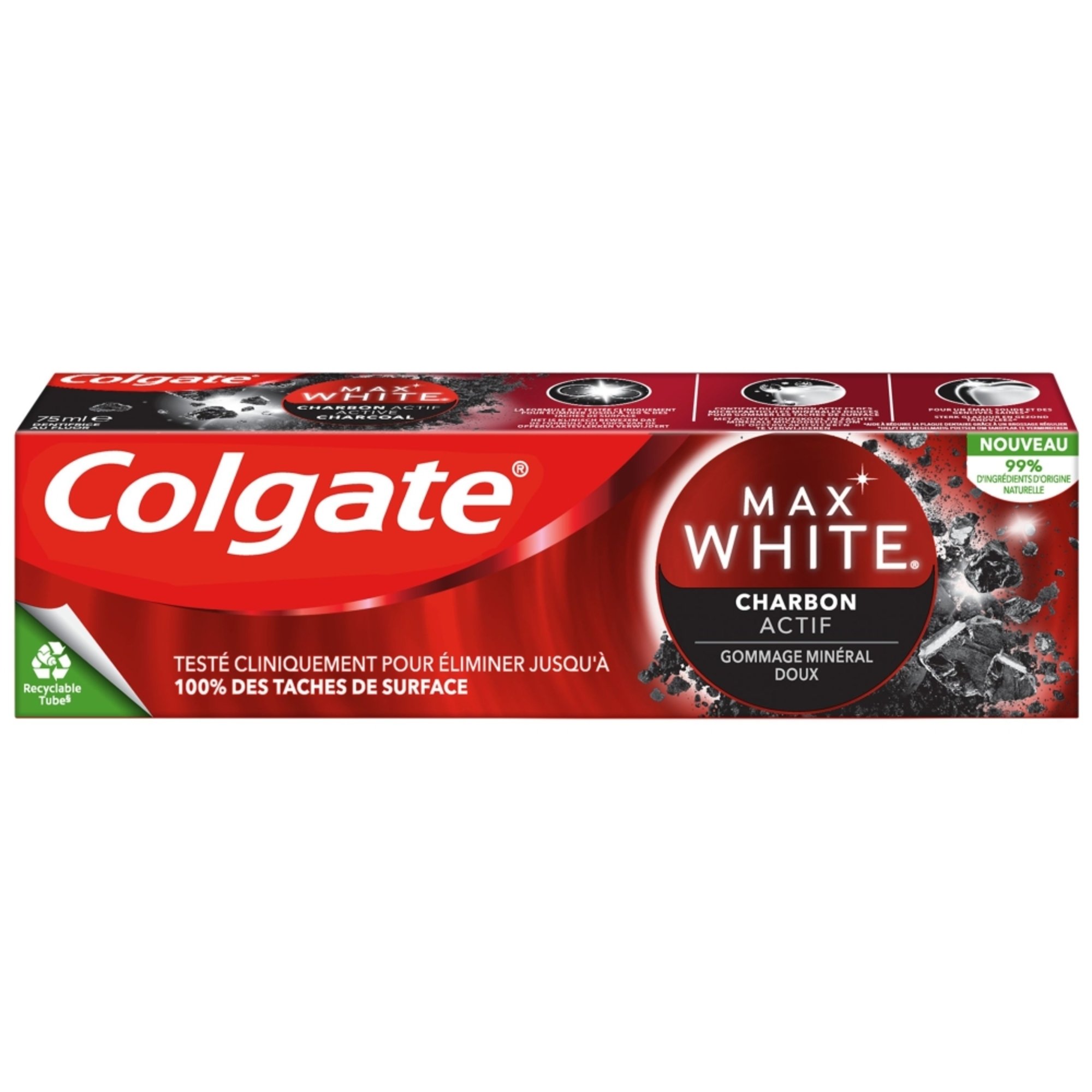 Tandpasta Max White Activated Whitening COLGATE | DI