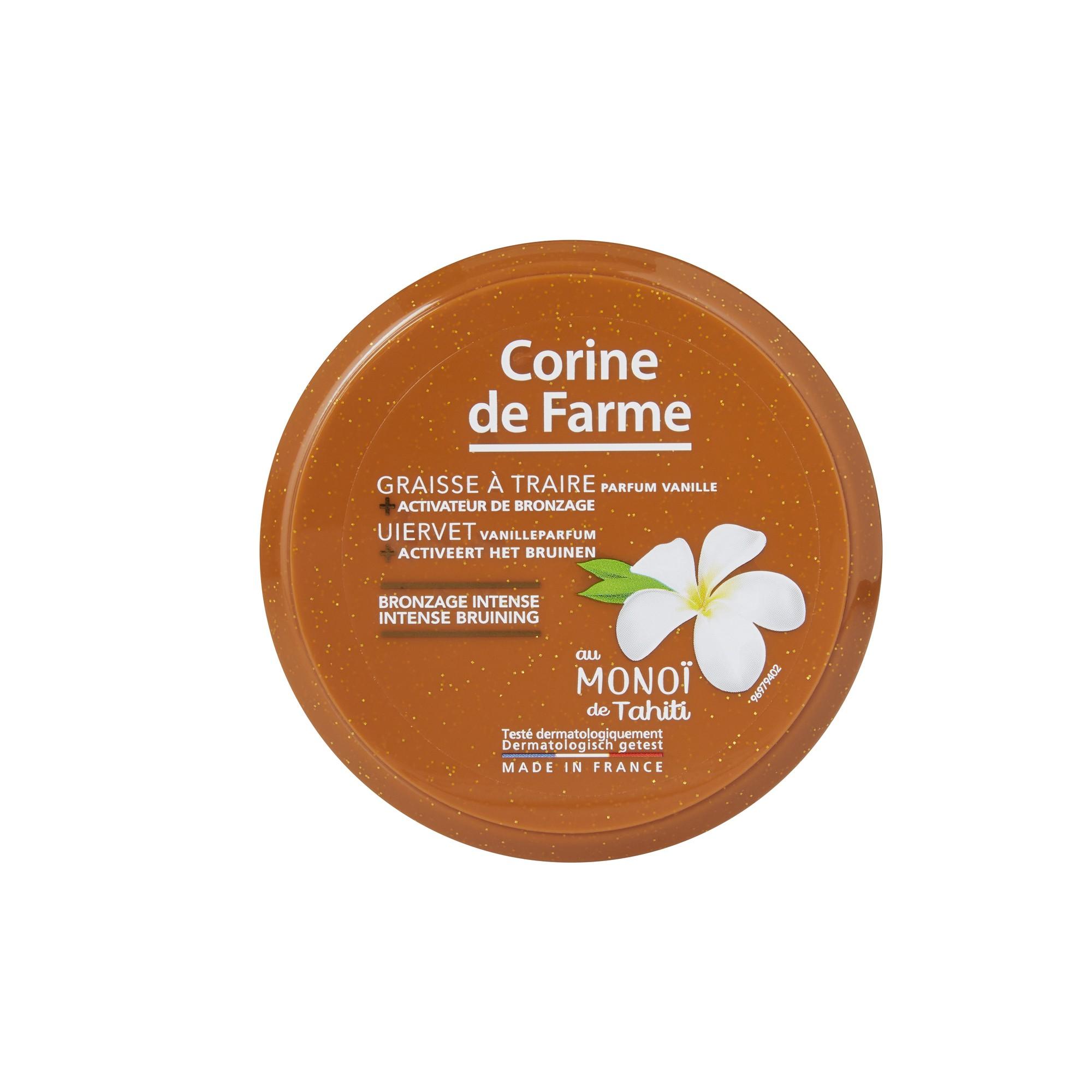 Graisse à traie bronzage intense parfum Vanille